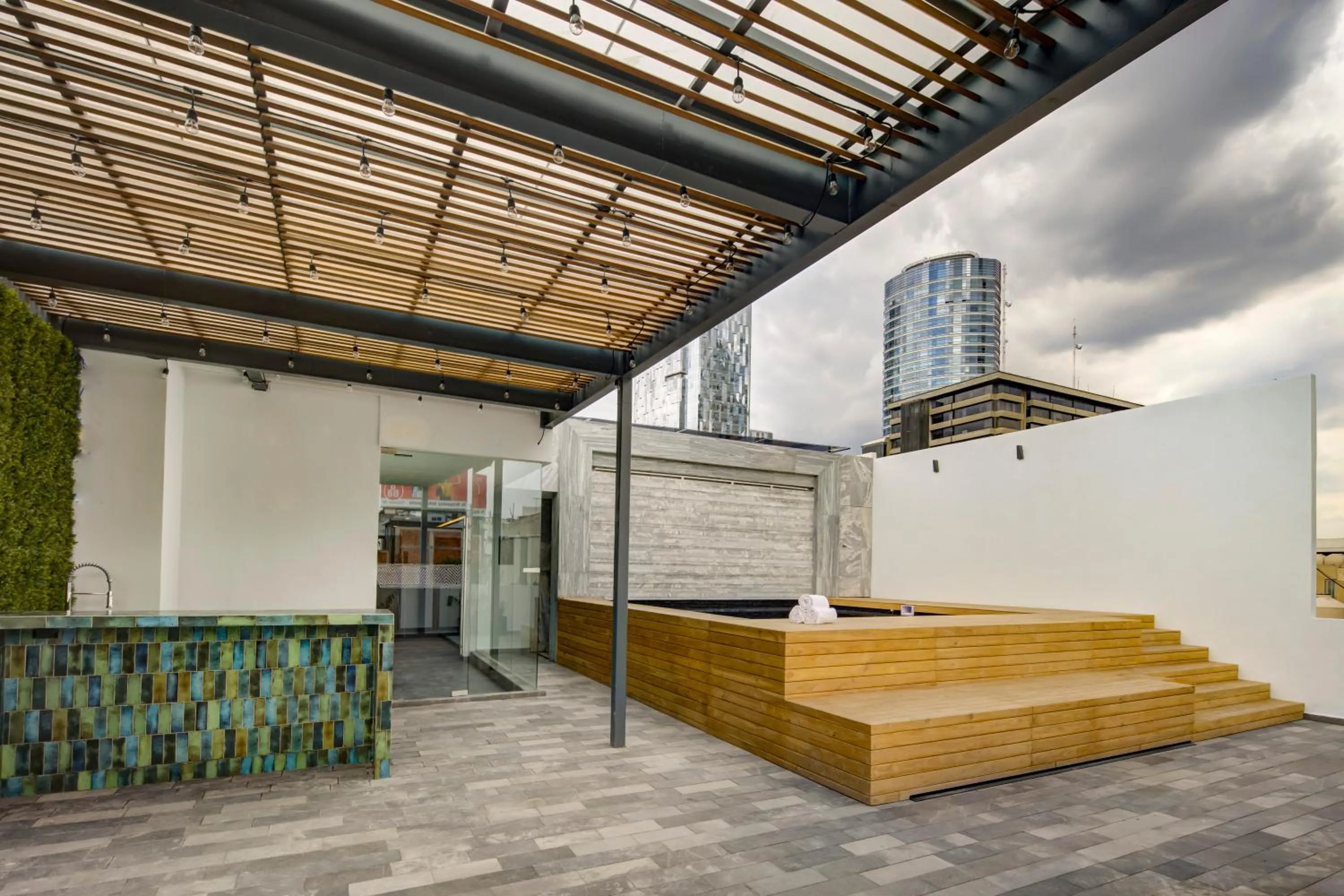 Swimming pool in Vuestro Hotel Boutique