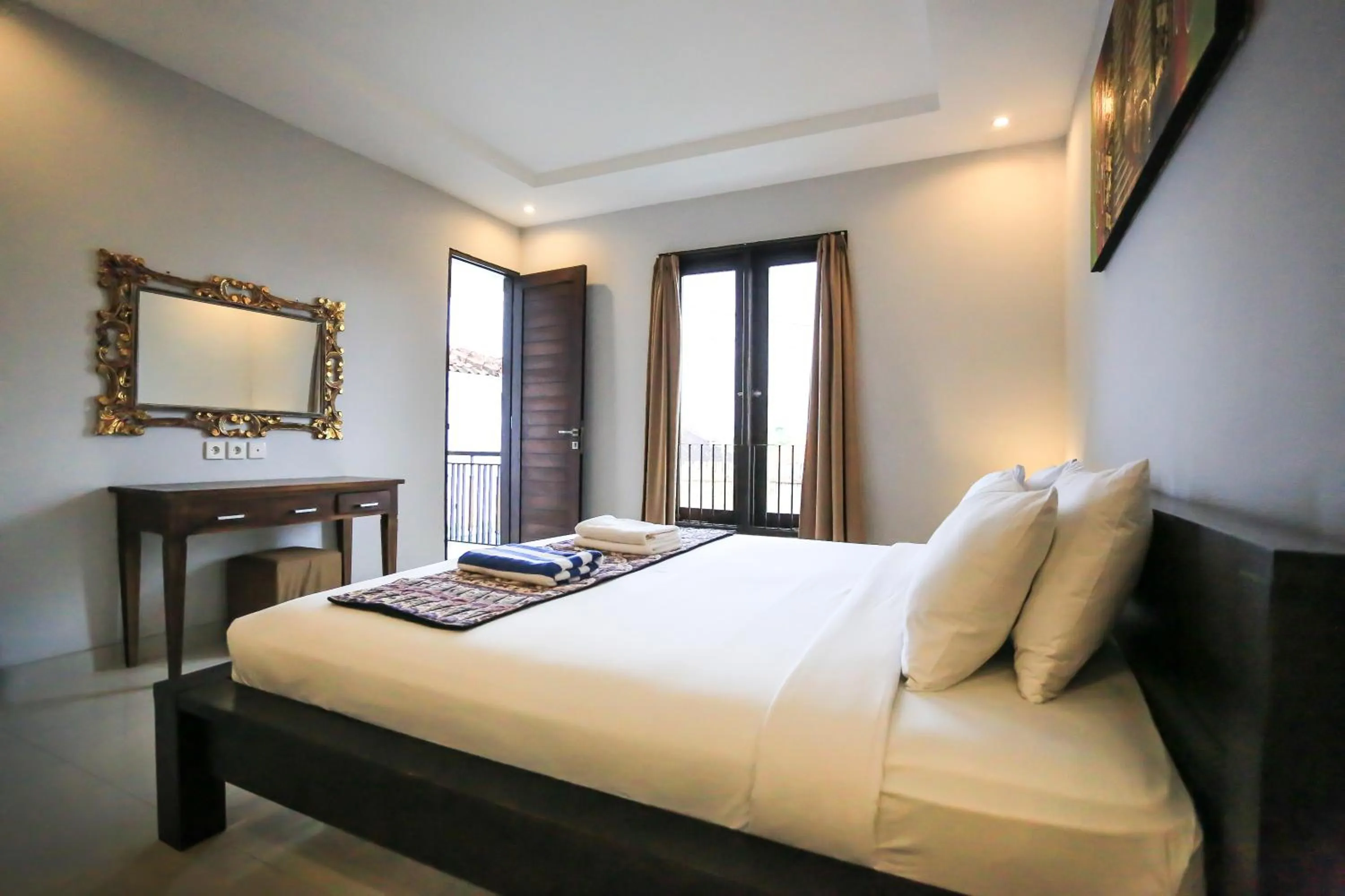 Bed in Nyoman Villa Sanur