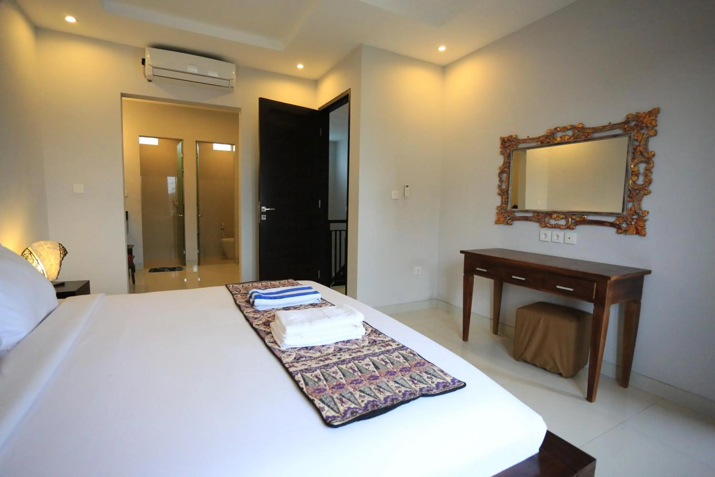 Bed in Nyoman Villa Sanur