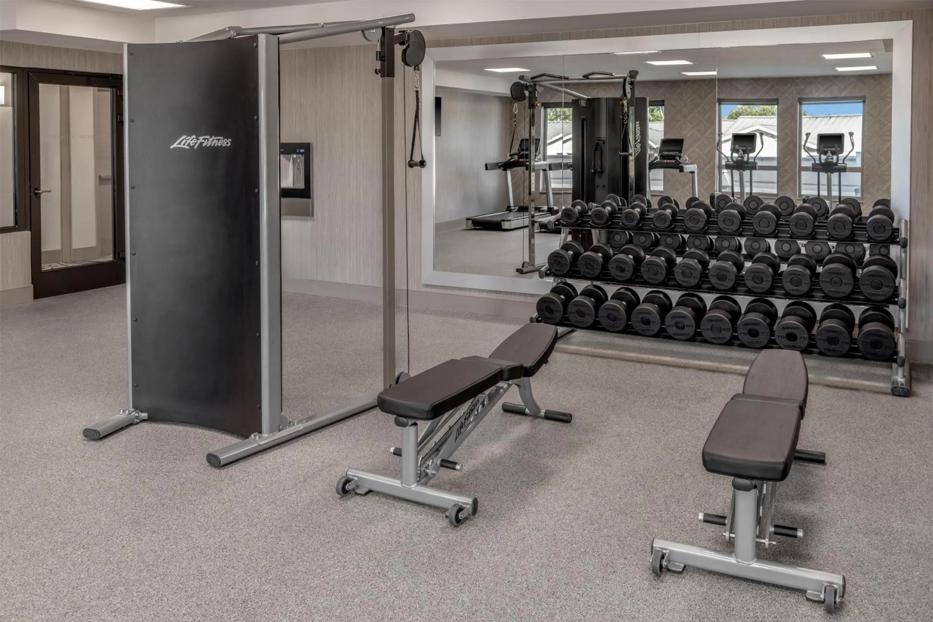 Fitness centre/facilities in Homewood Suites by Hilton Palo Alto