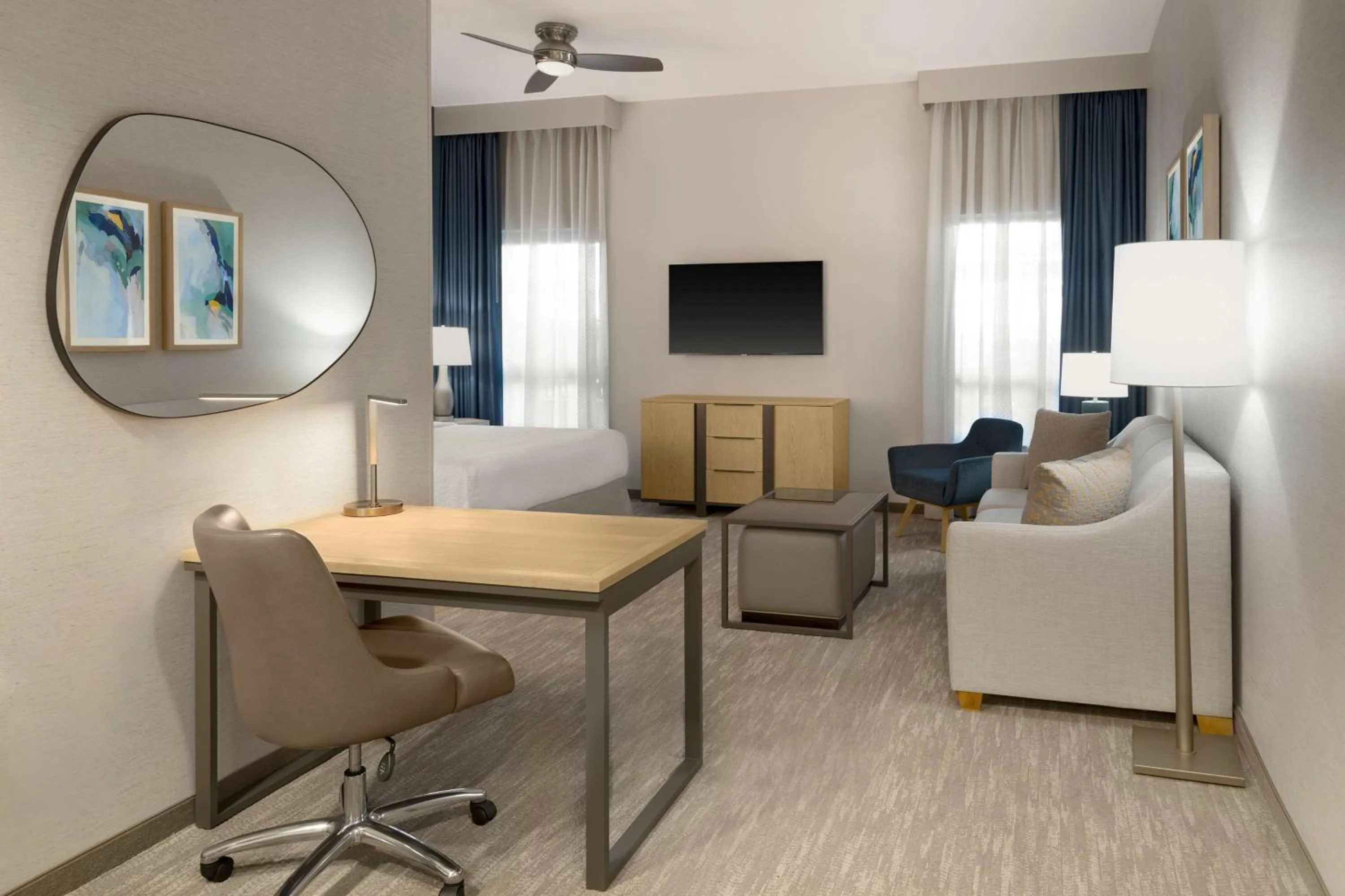 Bedroom in Homewood Suites by Hilton Palo Alto