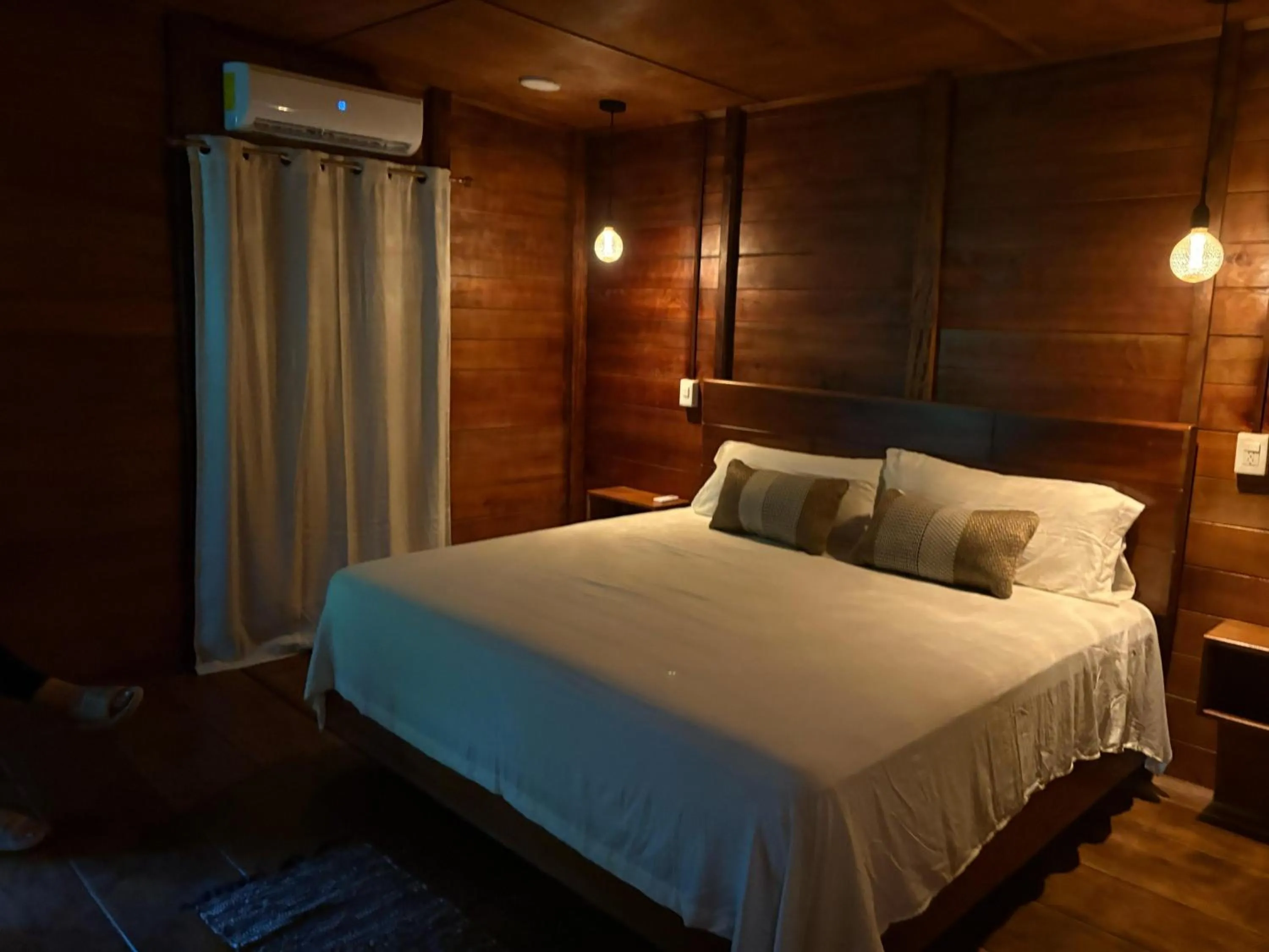 Bed in Hotel Quiloma Ranch