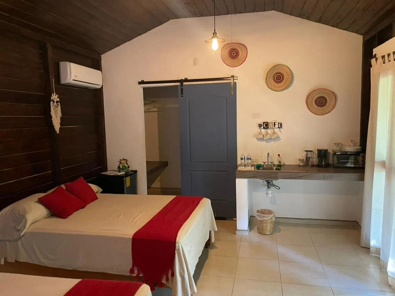 Bed in Hotel Quiloma Ranch