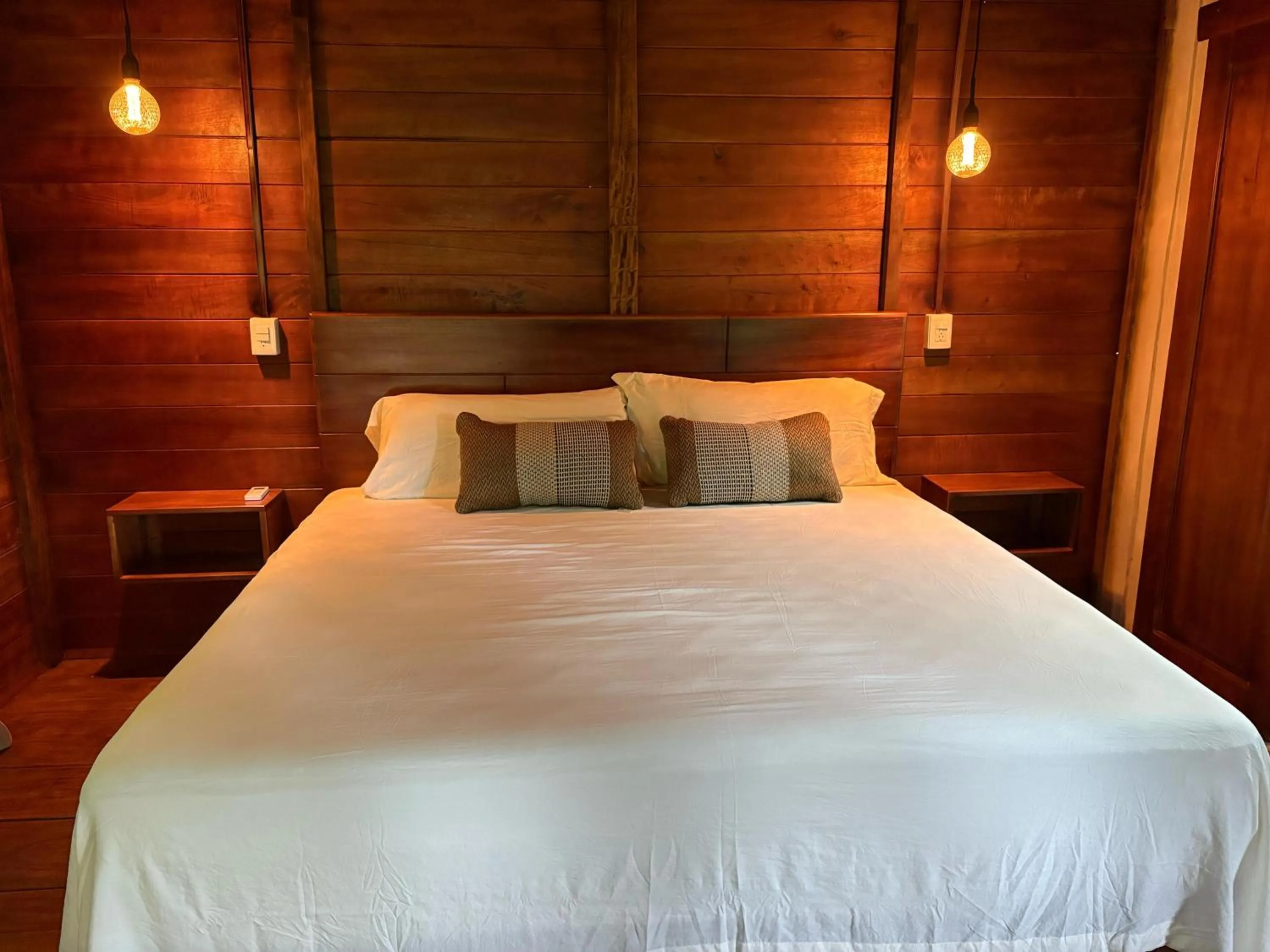 Bed in Hotel Quiloma Ranch