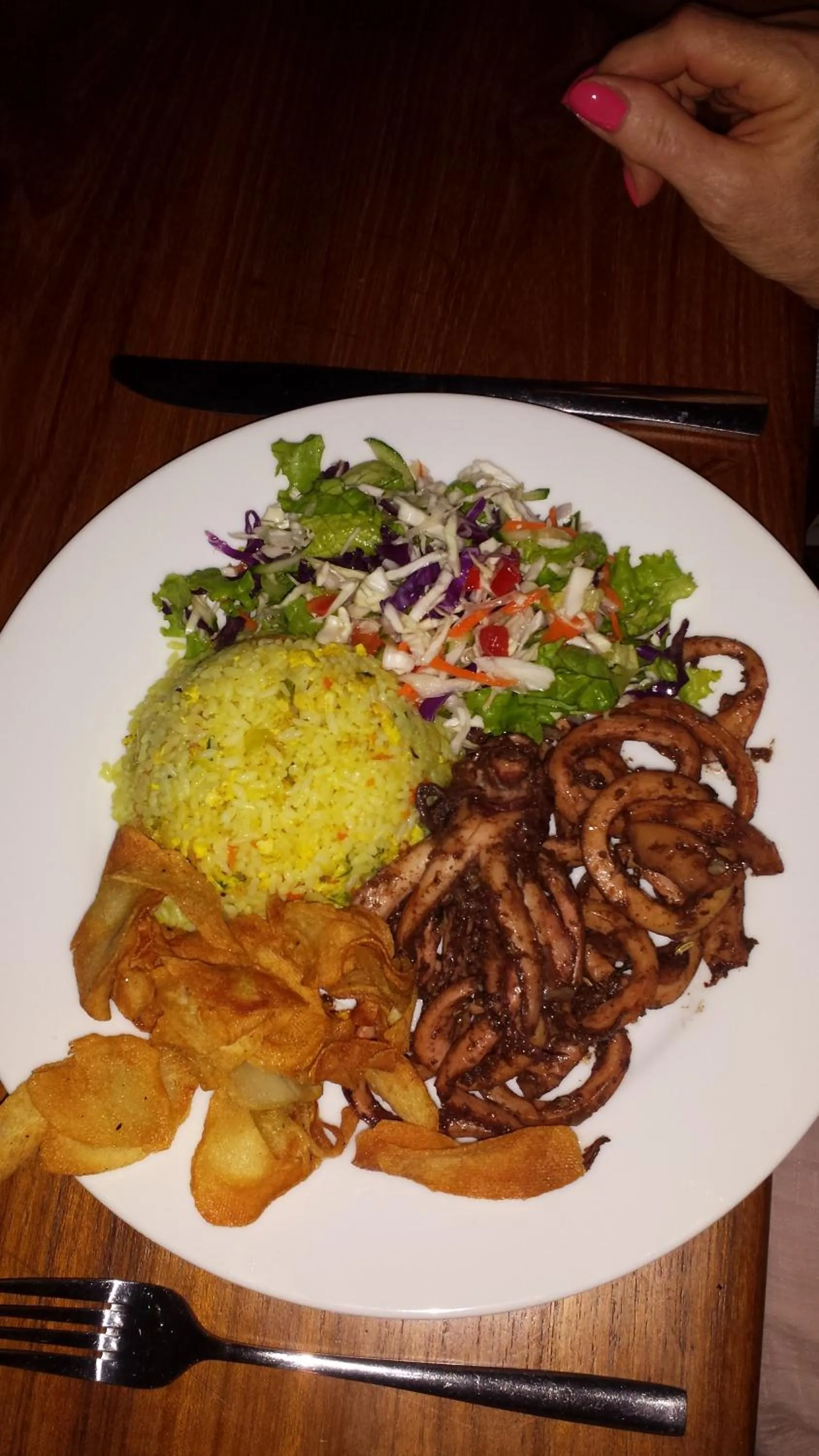 Lunch in Methira Villa