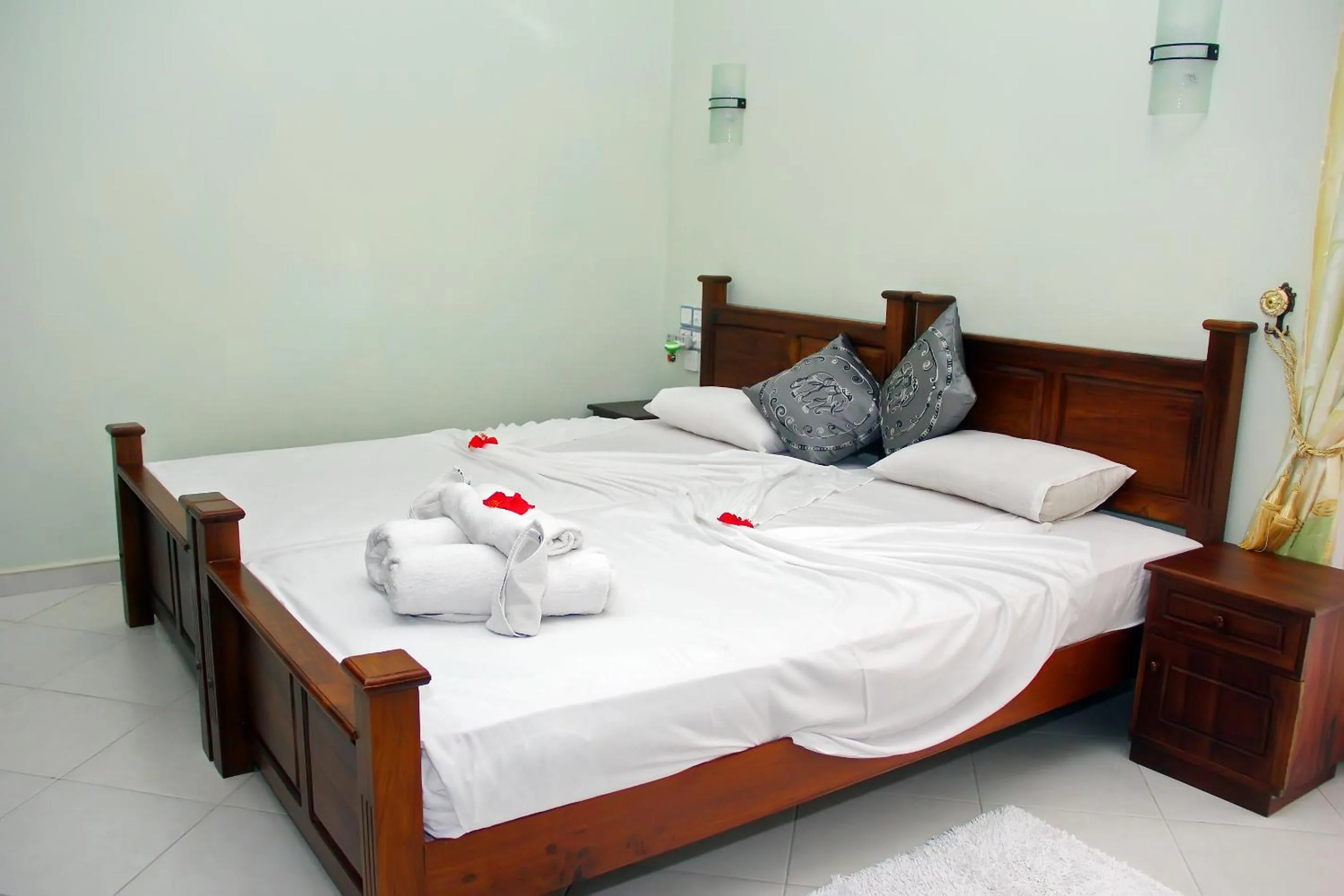 Bedroom, Bed in Methira Villa