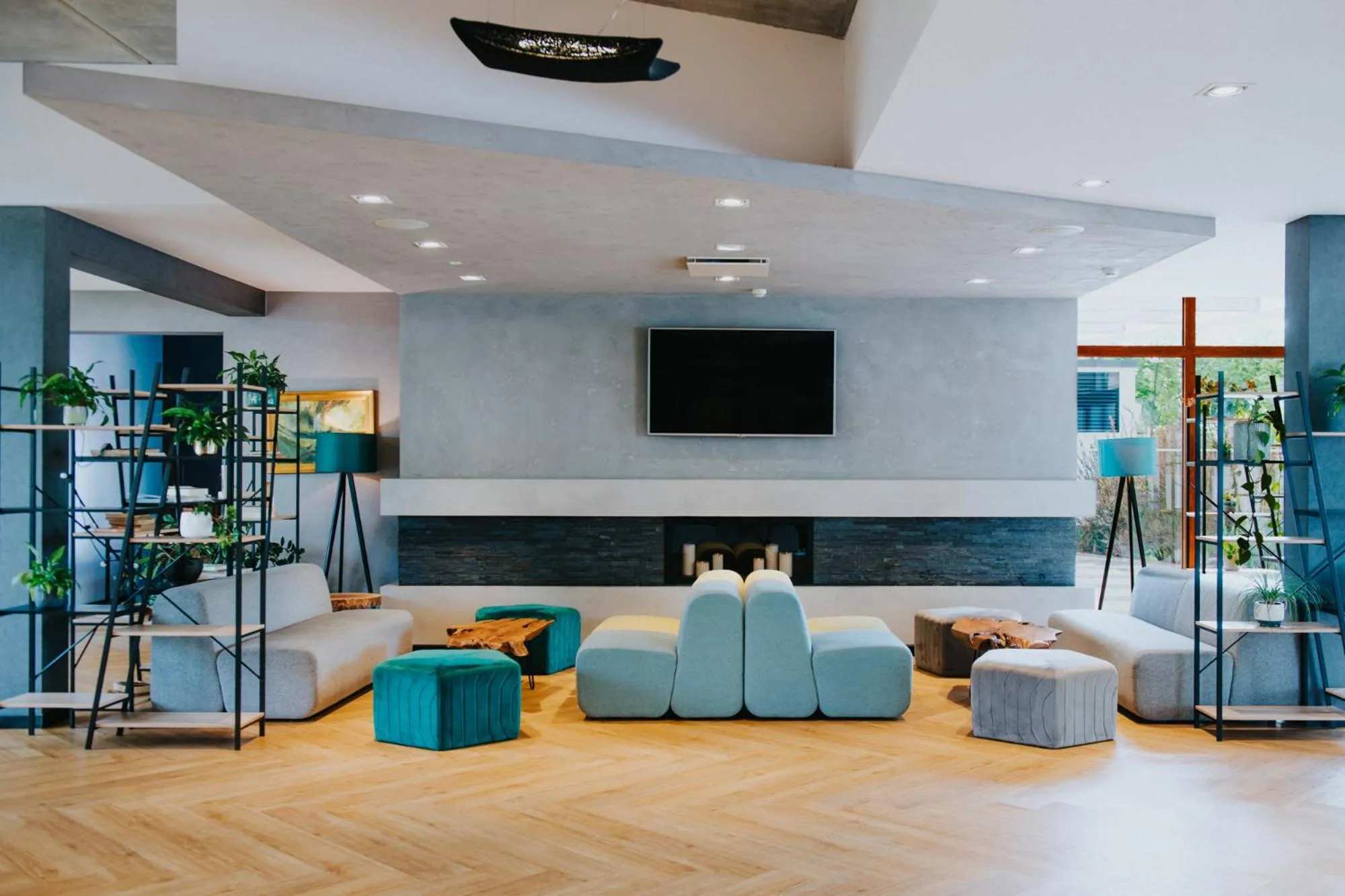 Seating area in Aspen Prime Ski & Bike Resort - basen, sauna, jacuzzi, siłownia w cenie pobytu