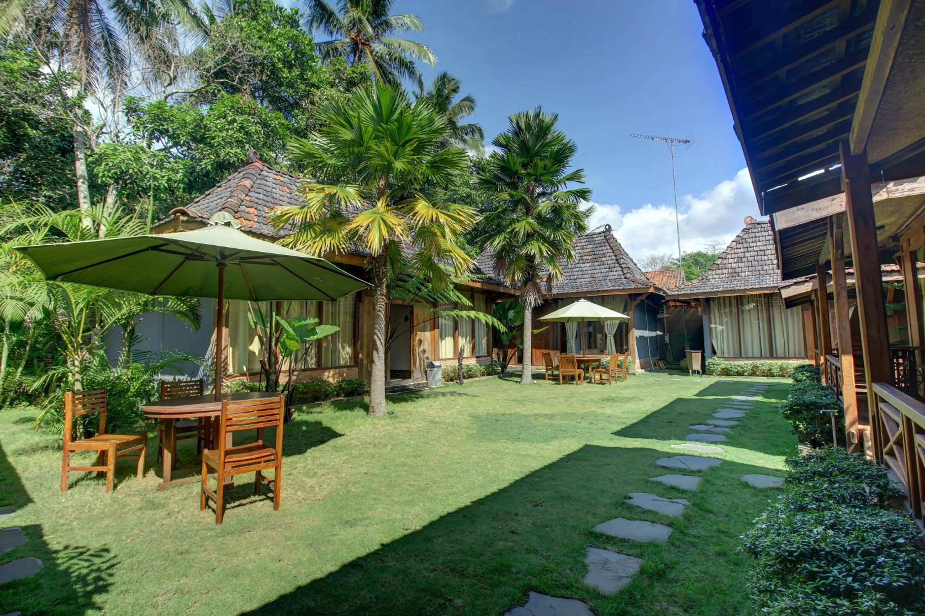 Garden in Cempaka Villa