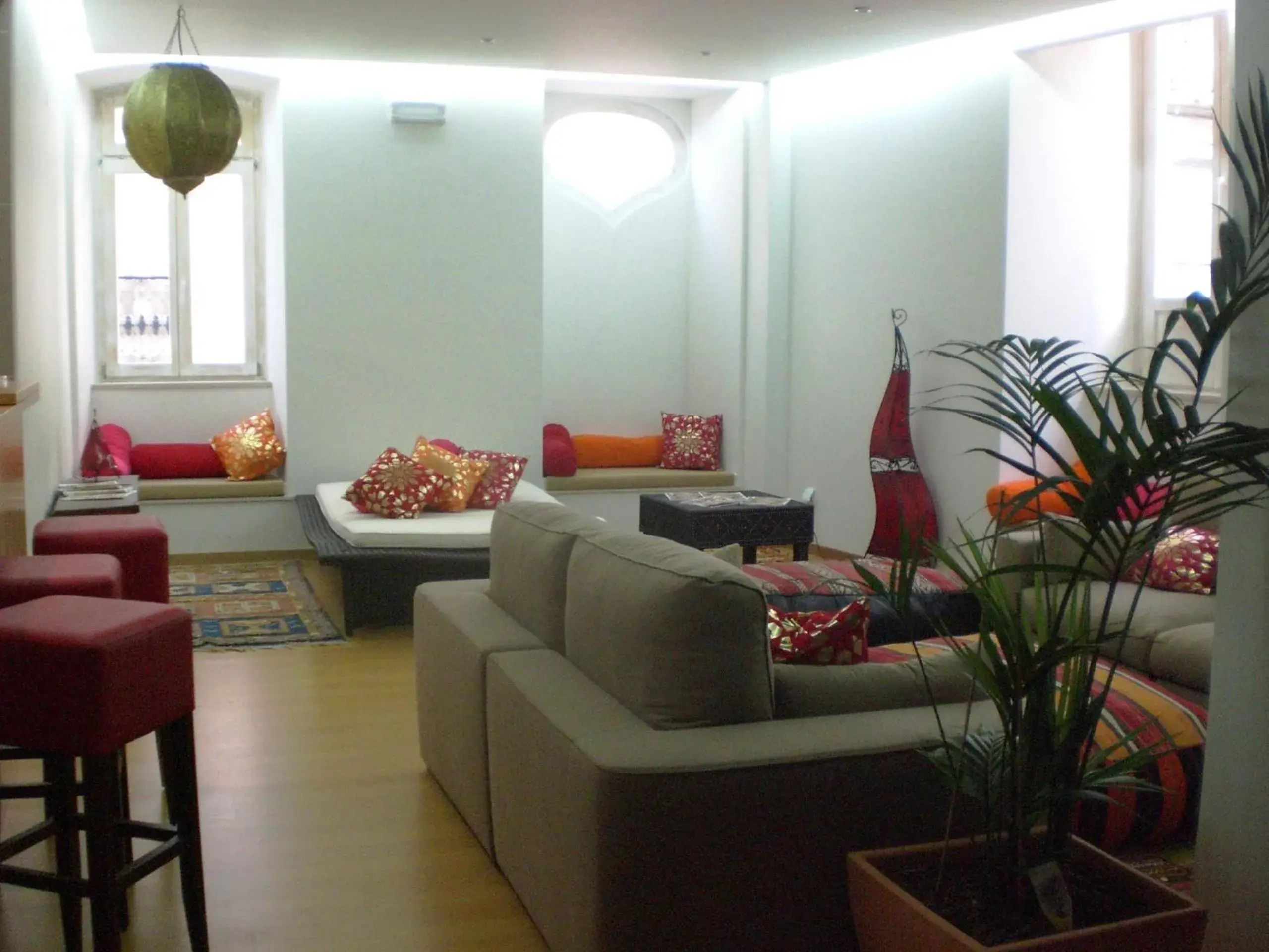 Lounge or bar in HI Tavira – Pousada de Juventude Lounge or bar in HI Tavira – Pousada de Juventude