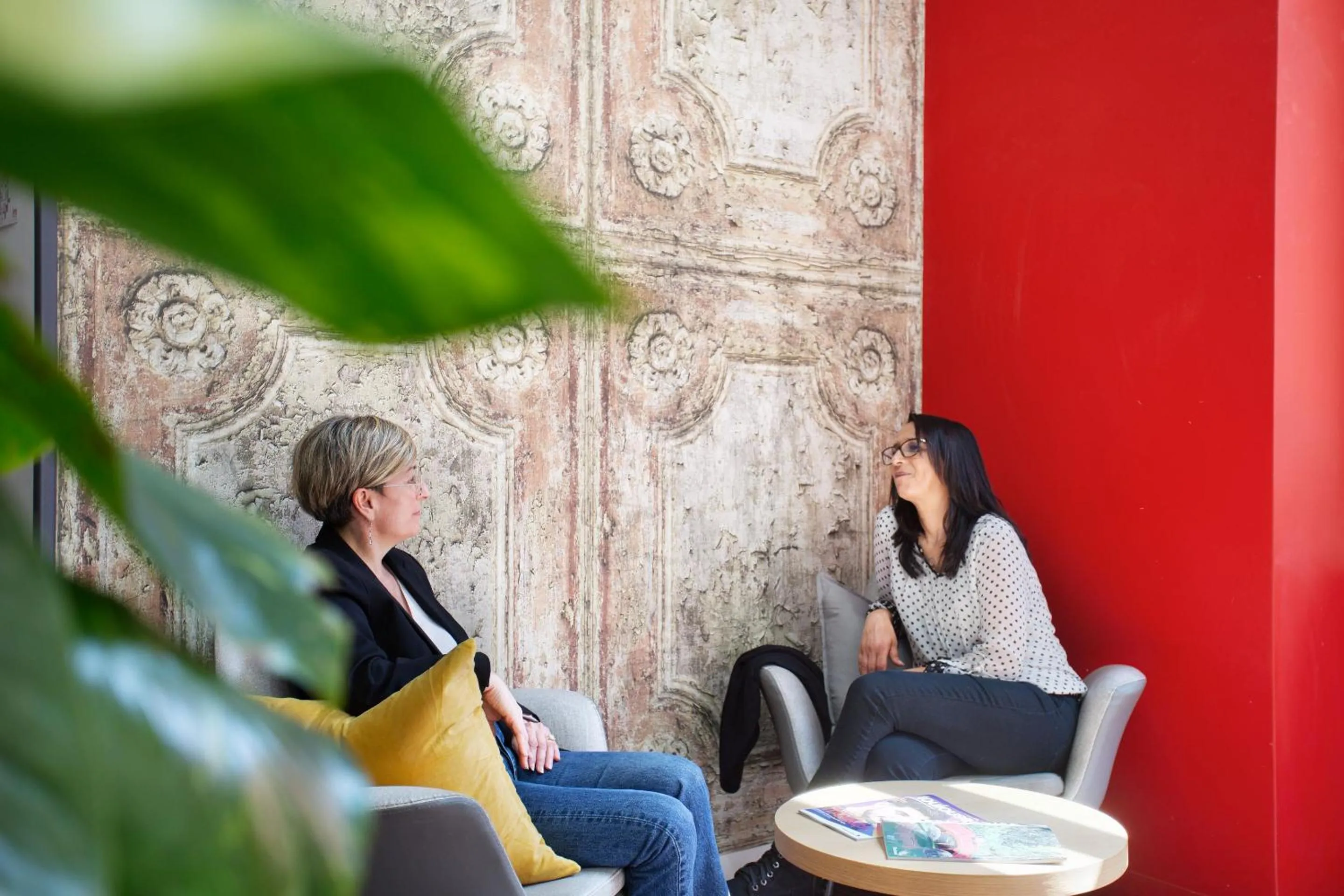 Lobby or reception in Appart Hotel Odalys City Toulouse Colombélie