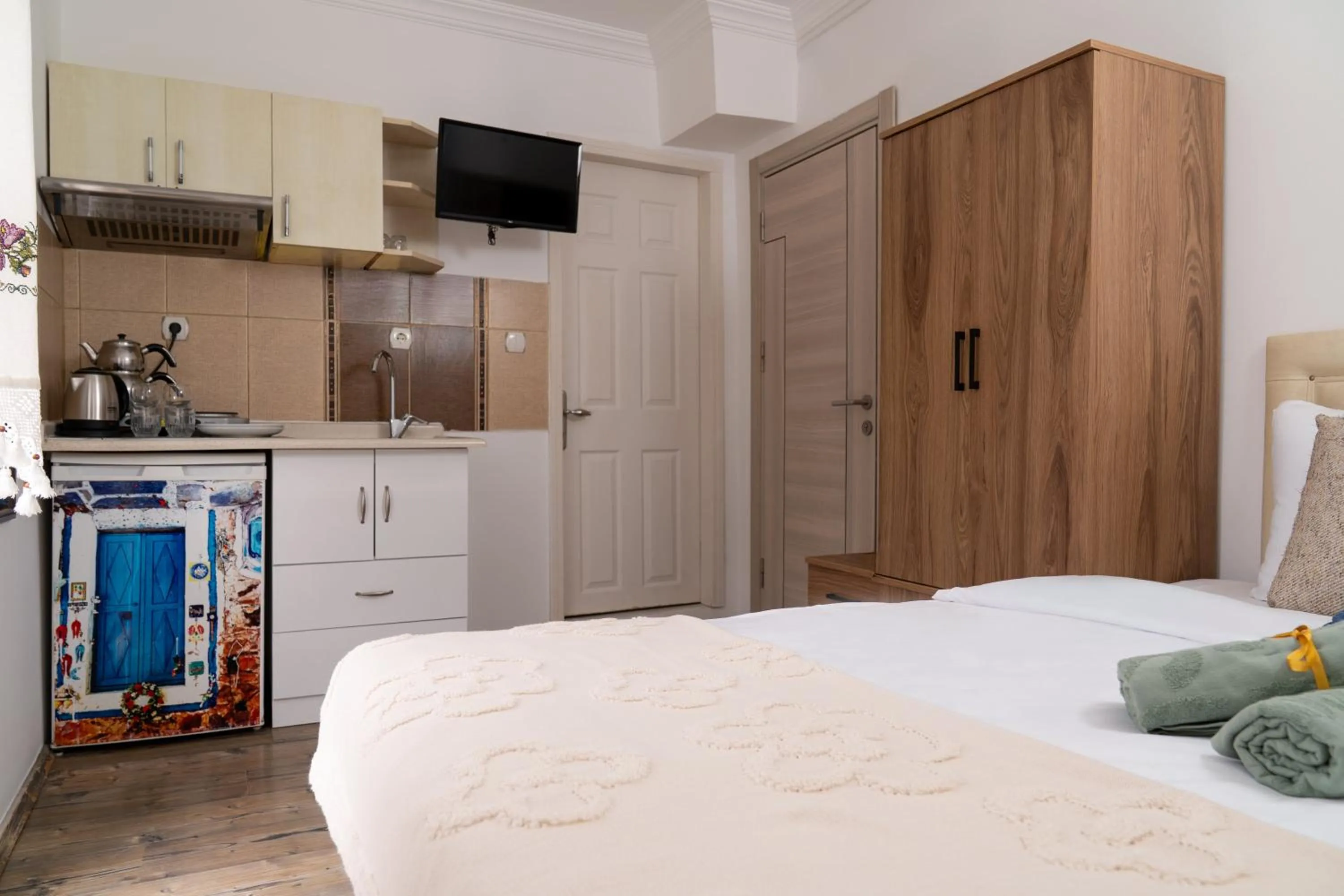 Bed in Çağlar my hause apart otel