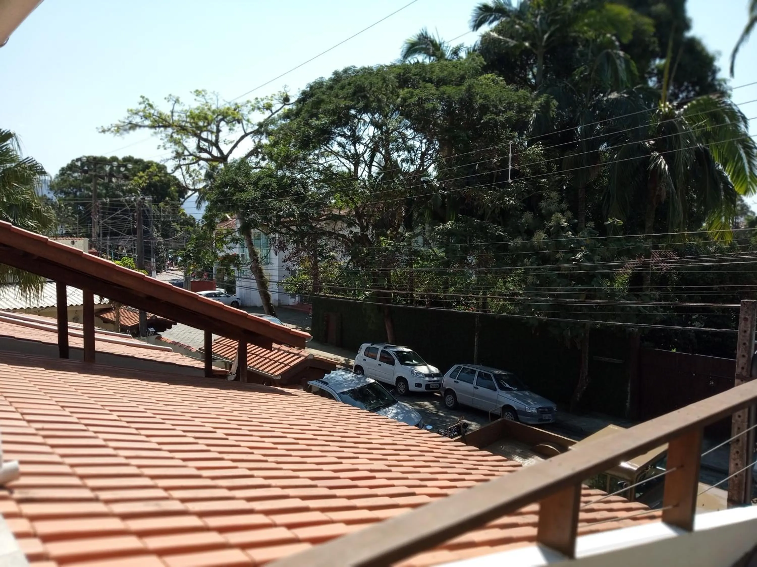 Balcony/Terrace in VELINN Pousada Praia do Perequê