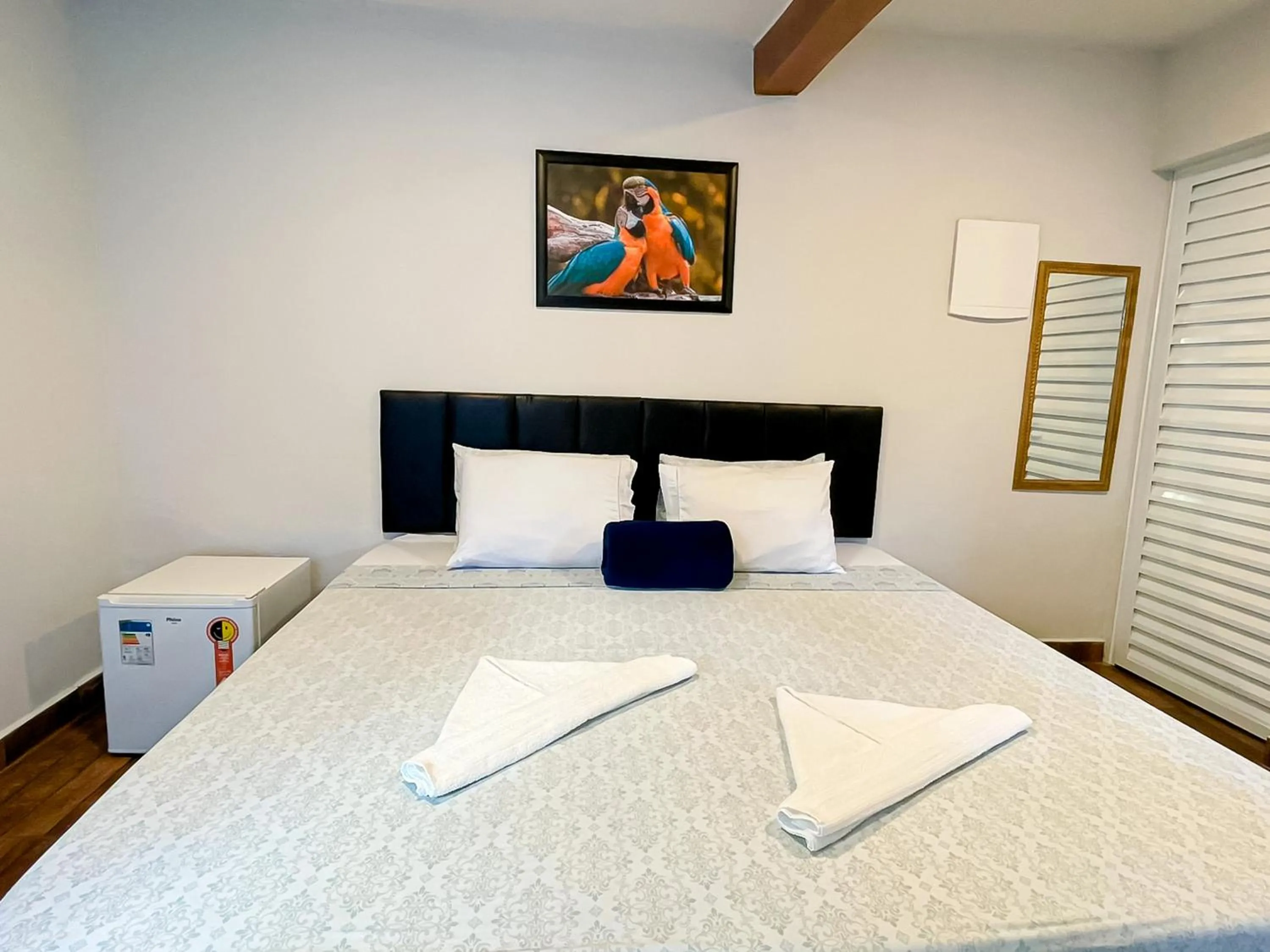 Bed in VELINN Pousada Praia do Perequê