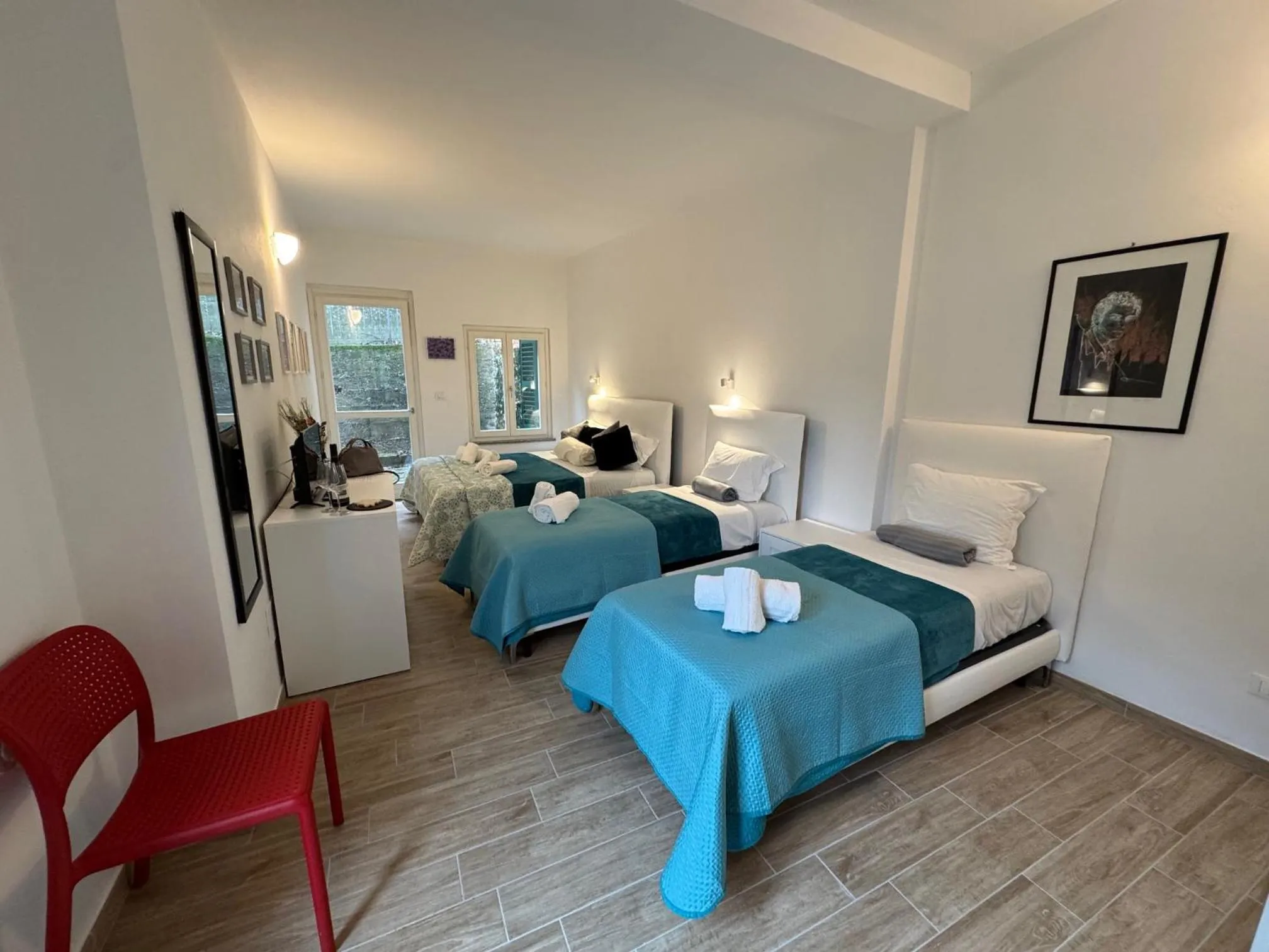 Bedroom, Bed in Albergo Tenco by Bottega