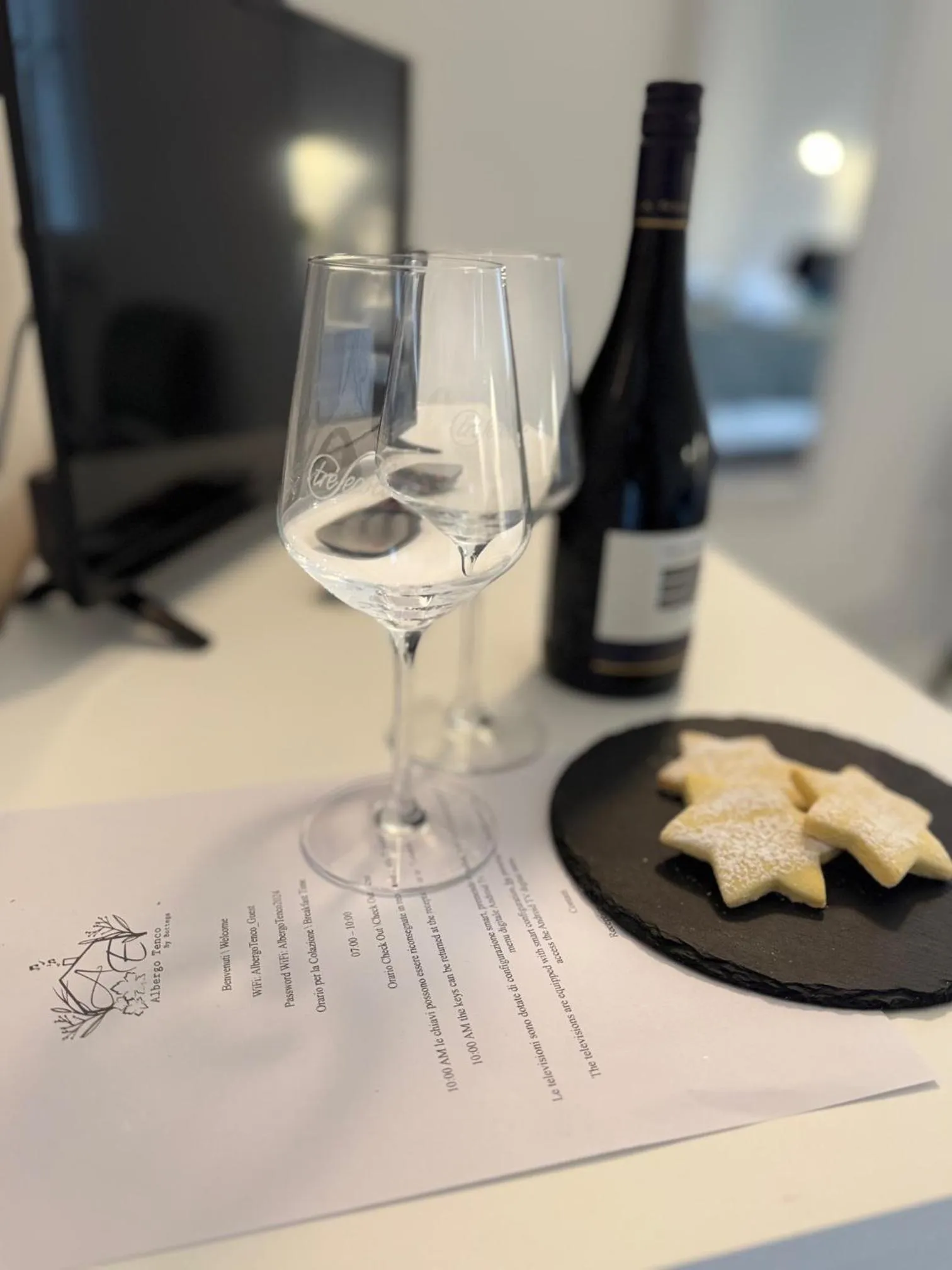 Food and drinks in Albergo Tenco by Bottega