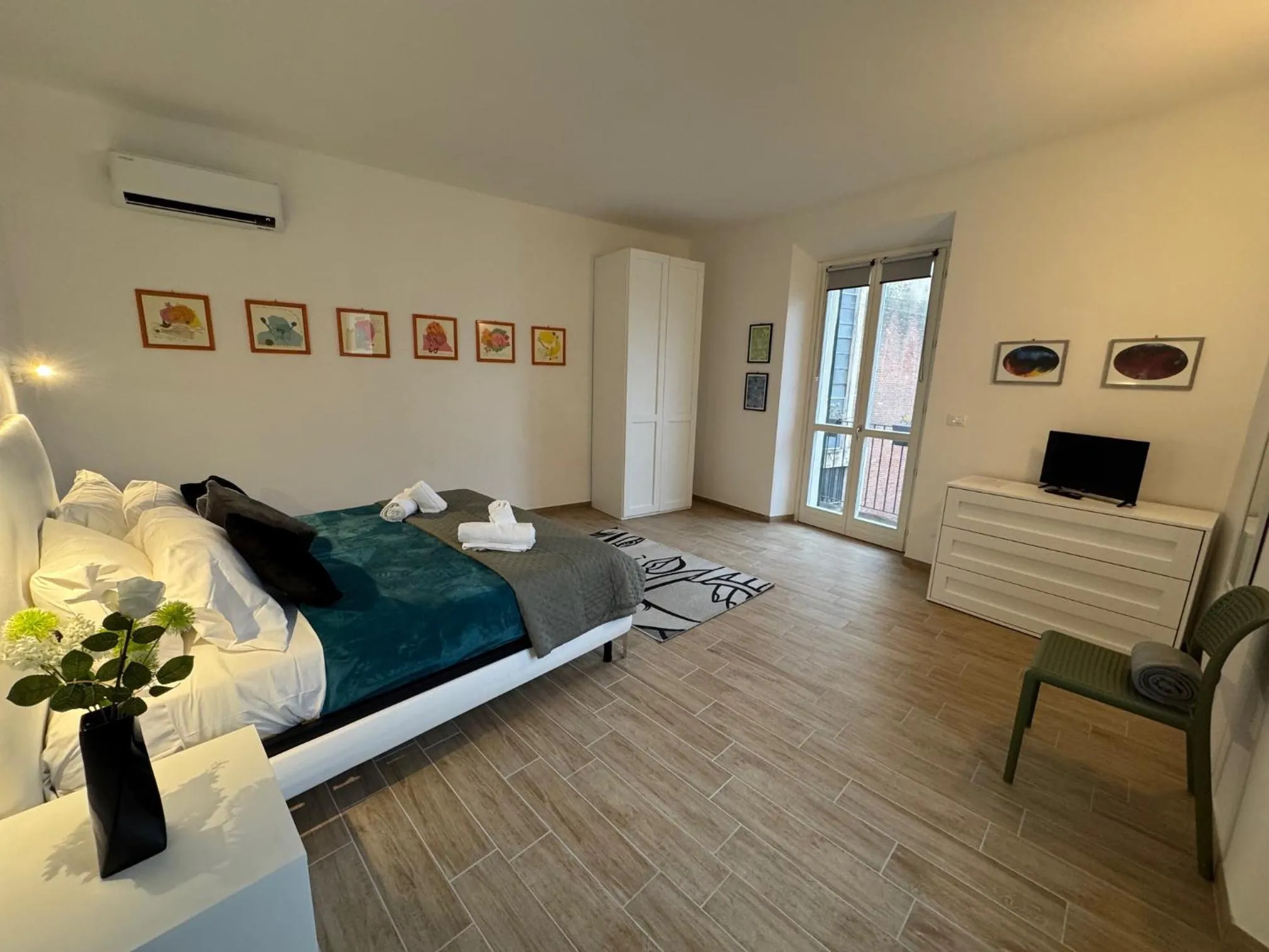 Bedroom, Bed in Albergo Tenco by Bottega