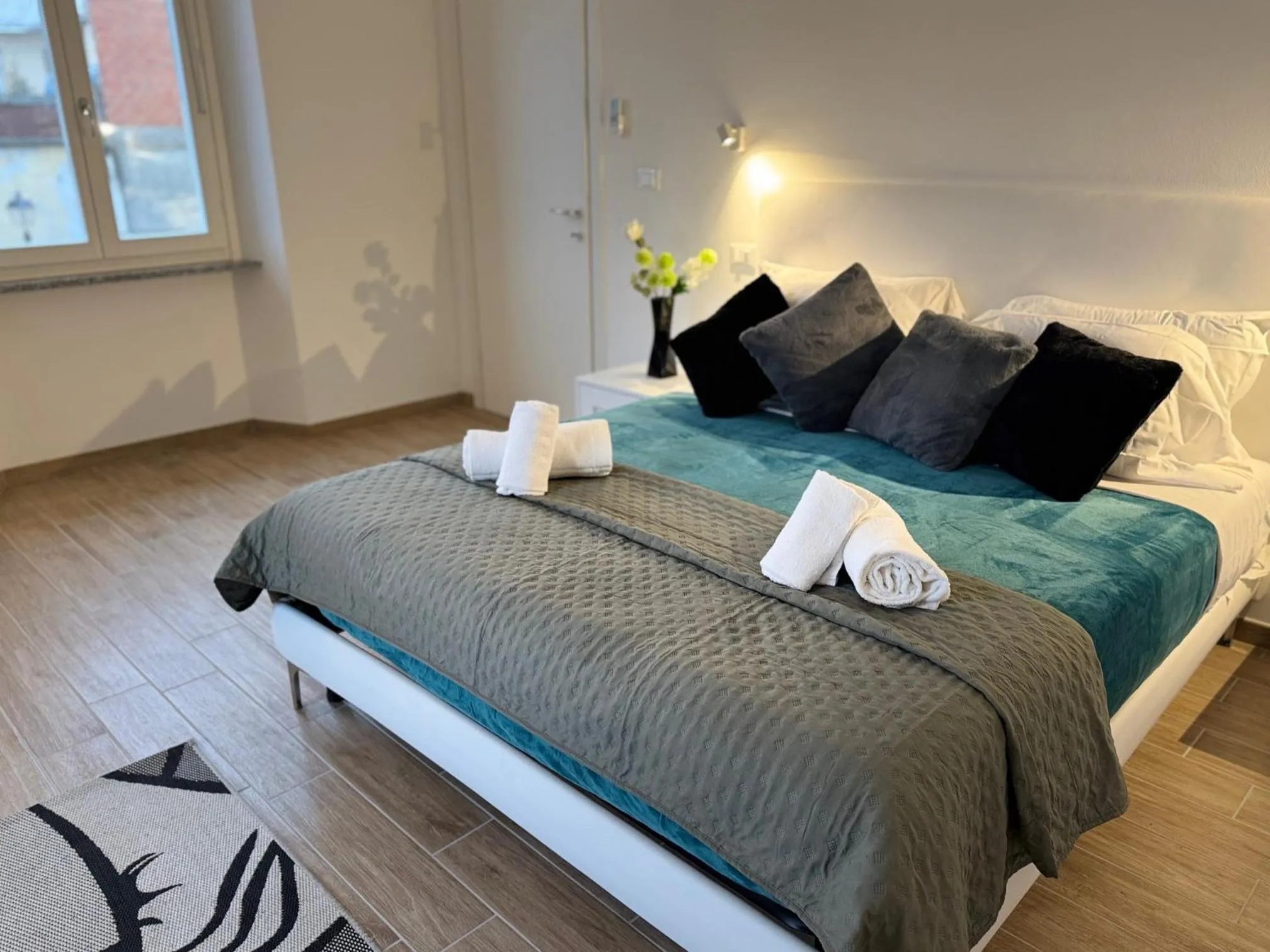 Bedroom, Bed in Albergo Tenco by Bottega