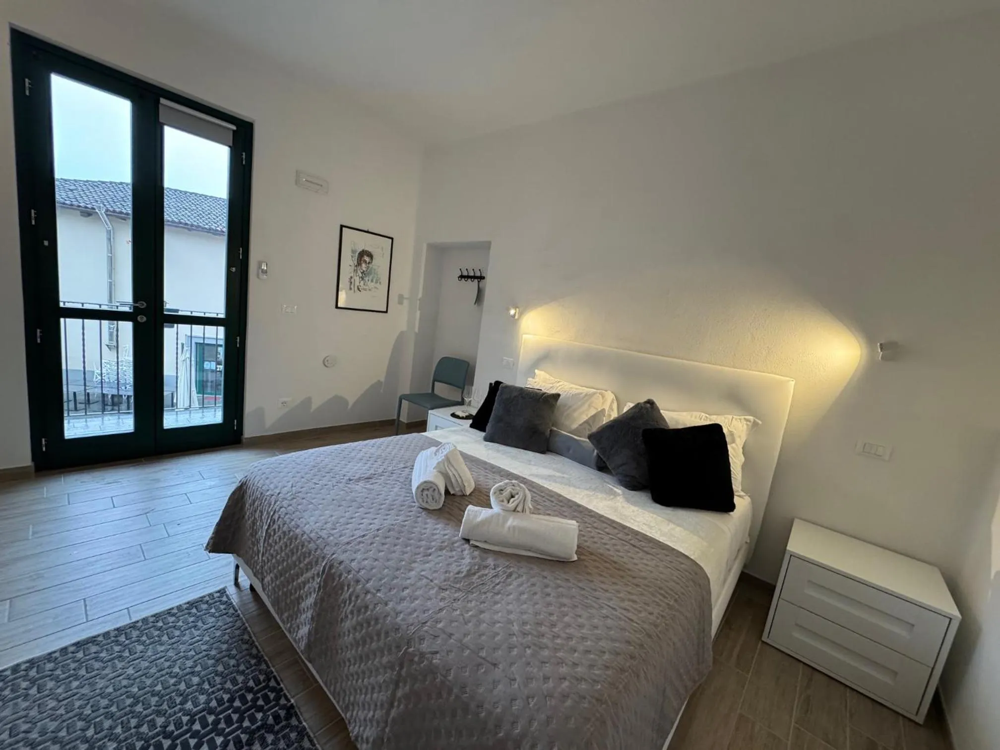 Bed in Albergo Tenco by Bottega