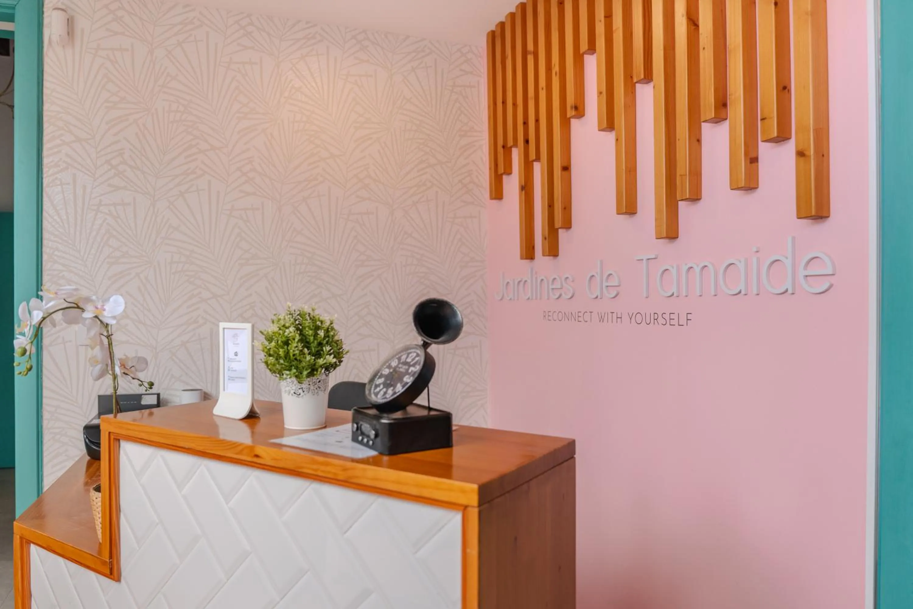 Lobby or reception in Jardines de Tamaide