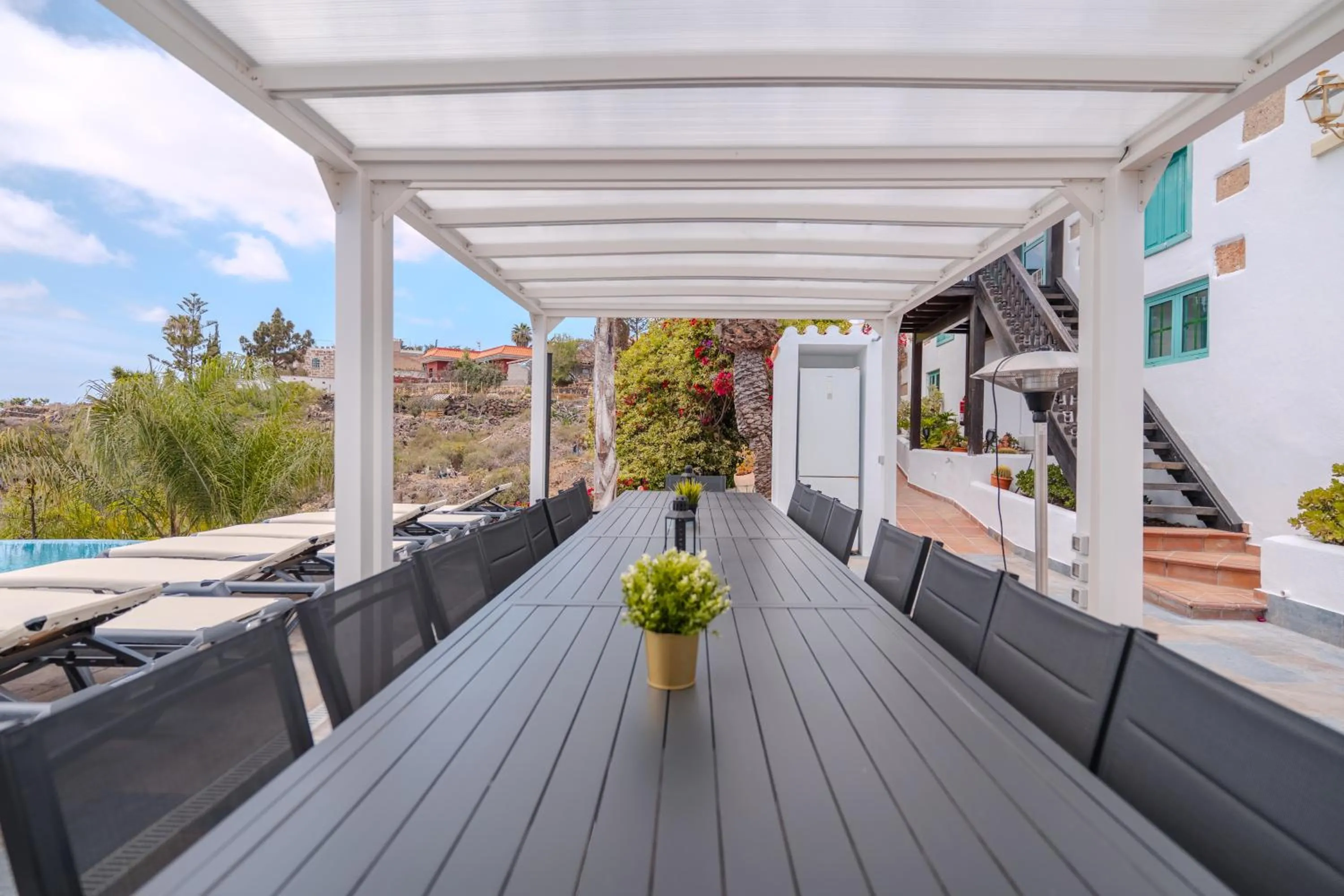 Balcony/Terrace in Jardines de Tamaide