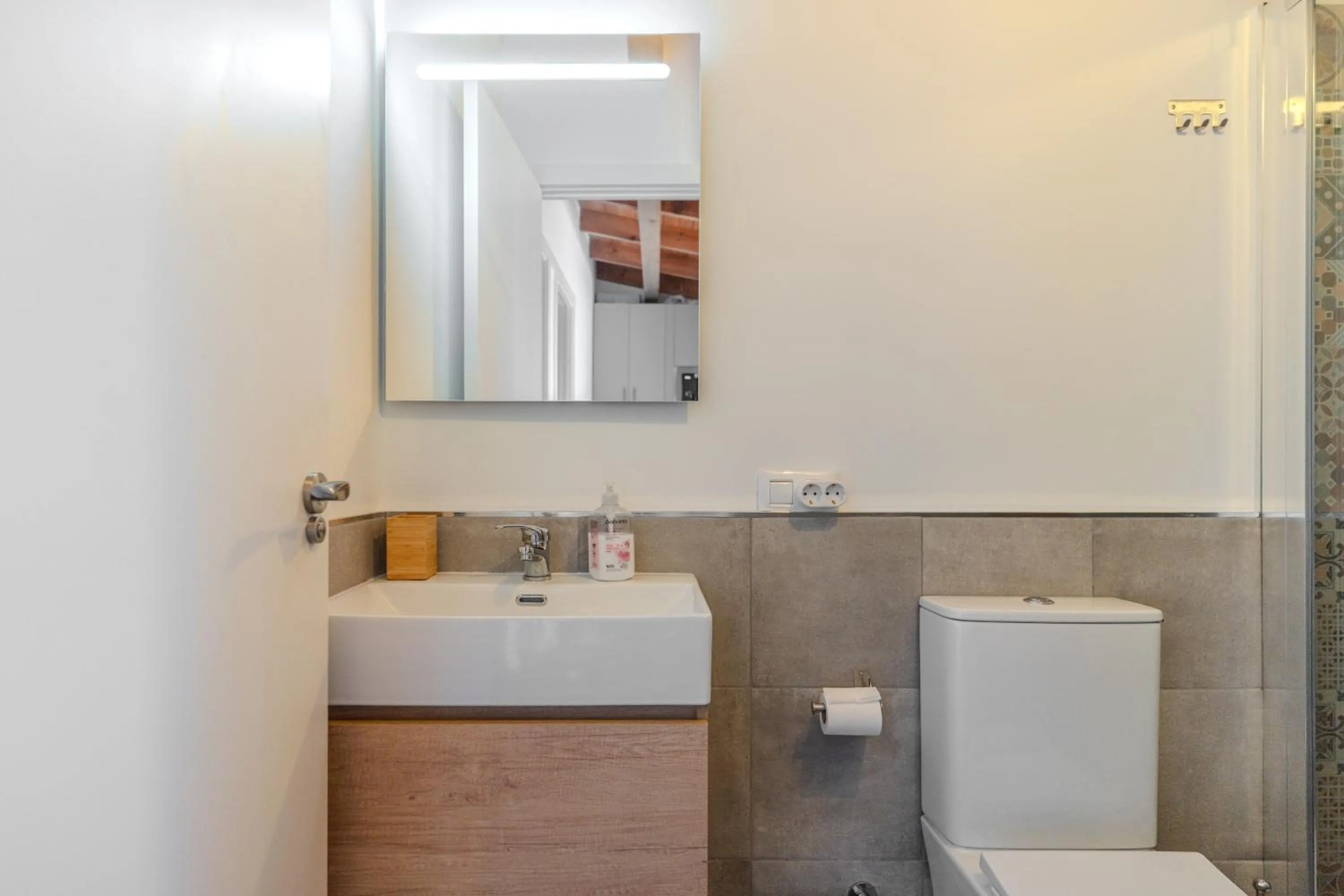 Bathroom in Jardines de Tamaide