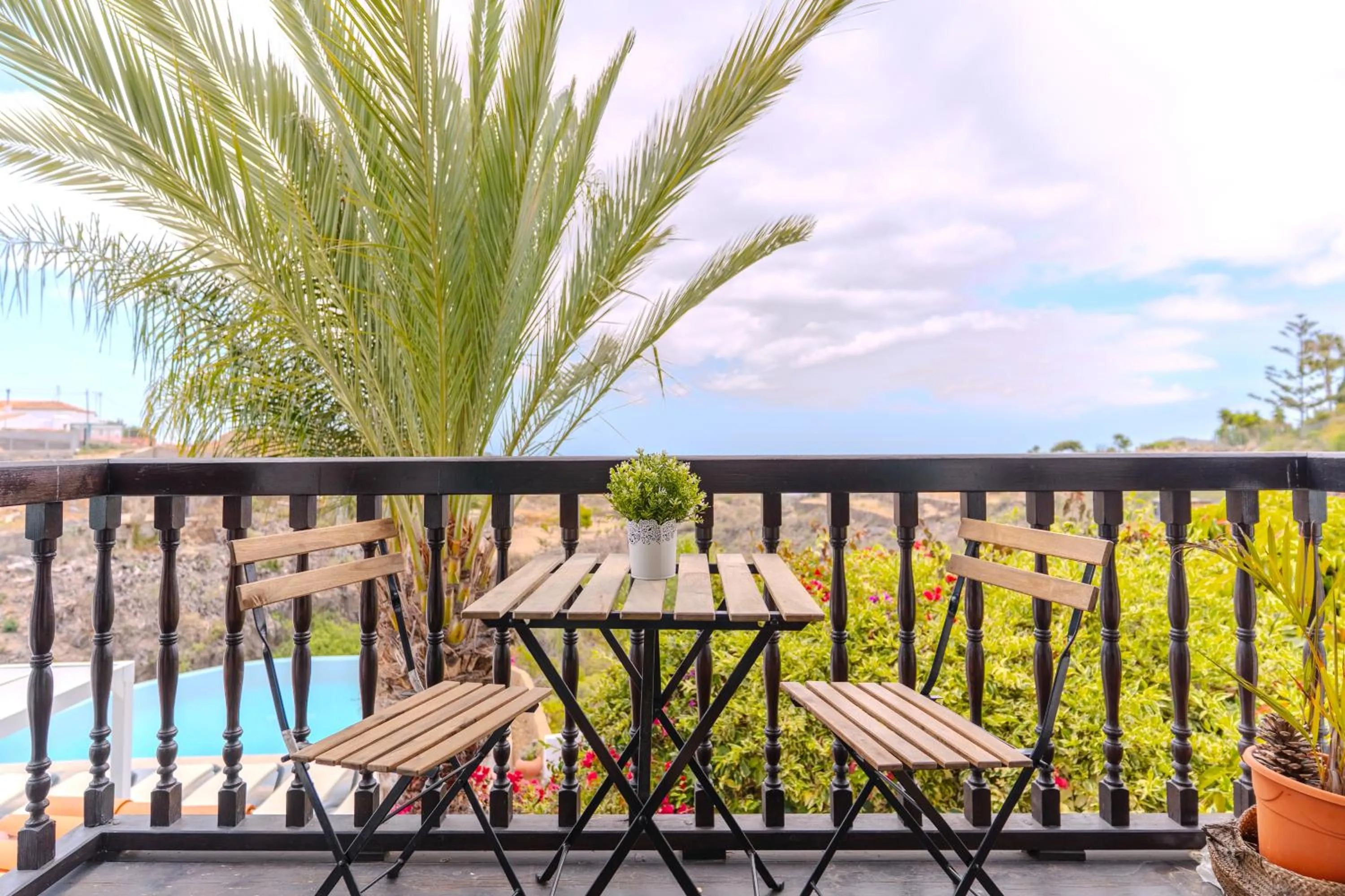 Balcony/Terrace in Jardines de Tamaide