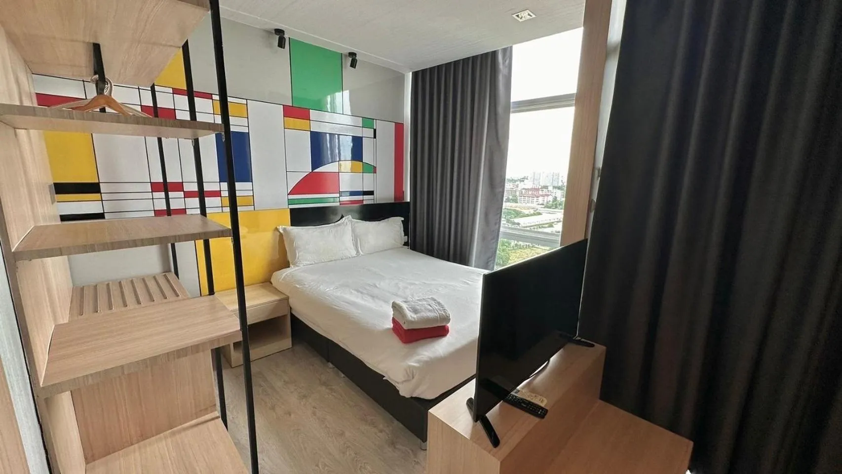 Bed in The Grand Jomtien Condo