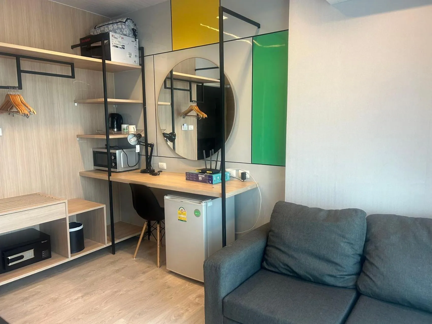 Living room in The Grand Jomtien Condo