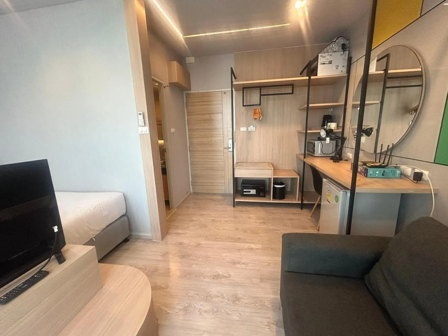 Living room in The Grand Jomtien Condo