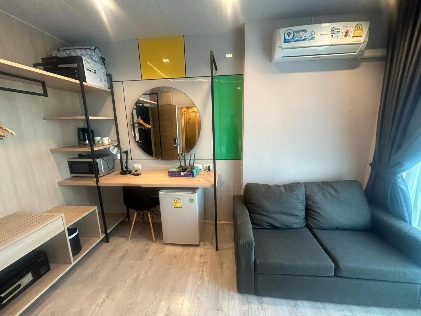 Living room in The Grand Jomtien Condo