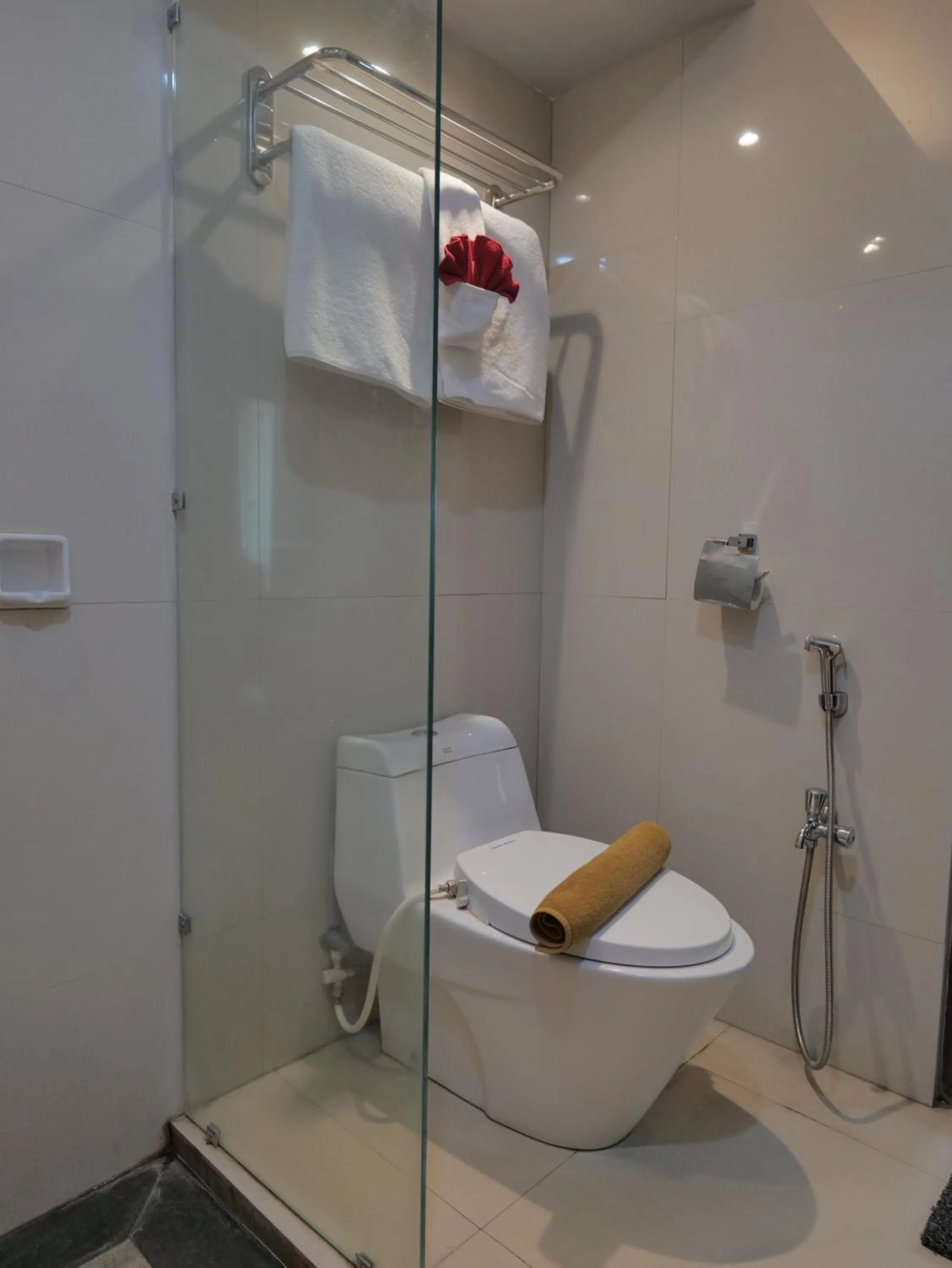 Shower in Amata Borobudur Resort