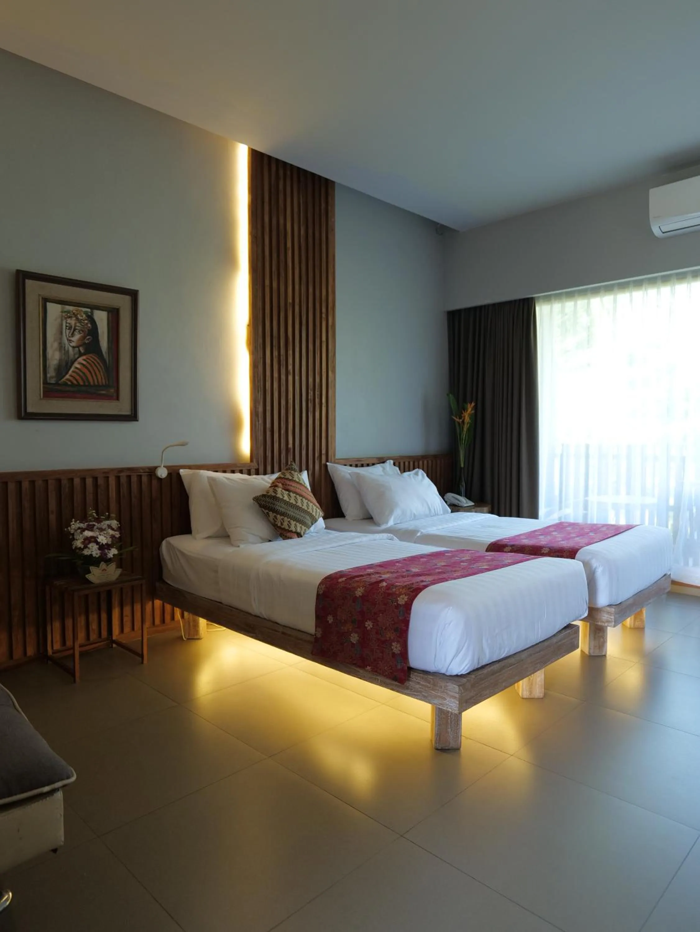 Bed in Amata Borobudur Resort