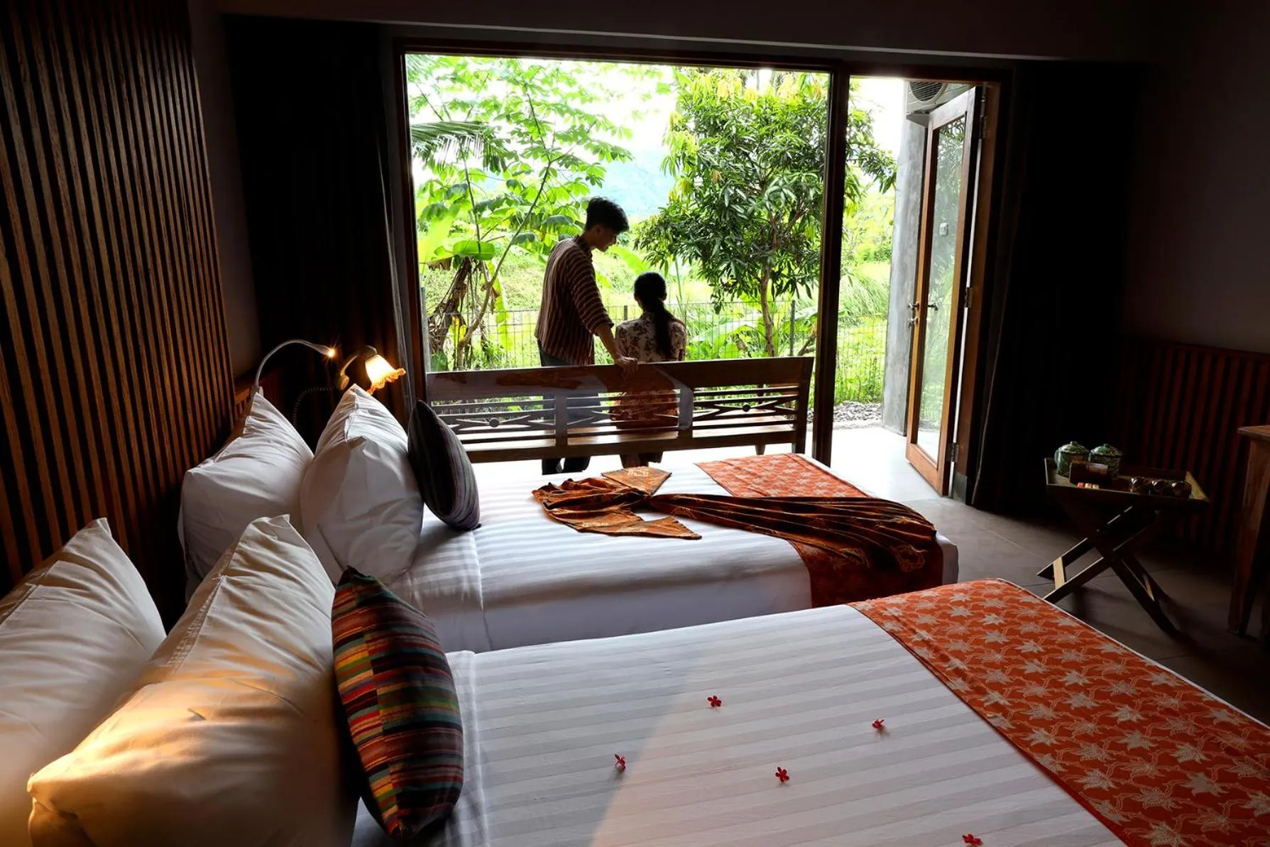 Photo of the whole room, Bed in Amata Borobudur Resort