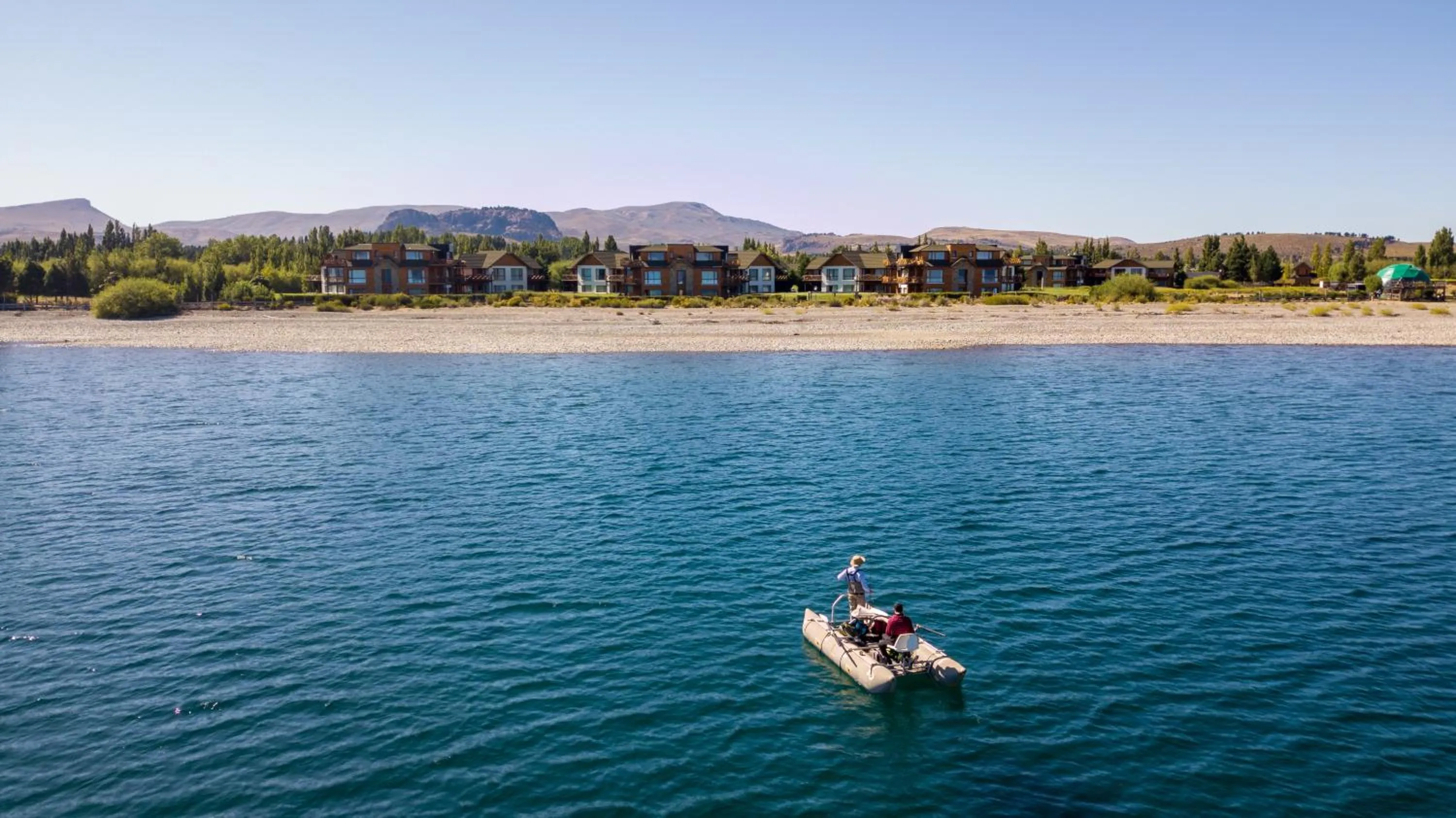Fishing in Villa Huapi