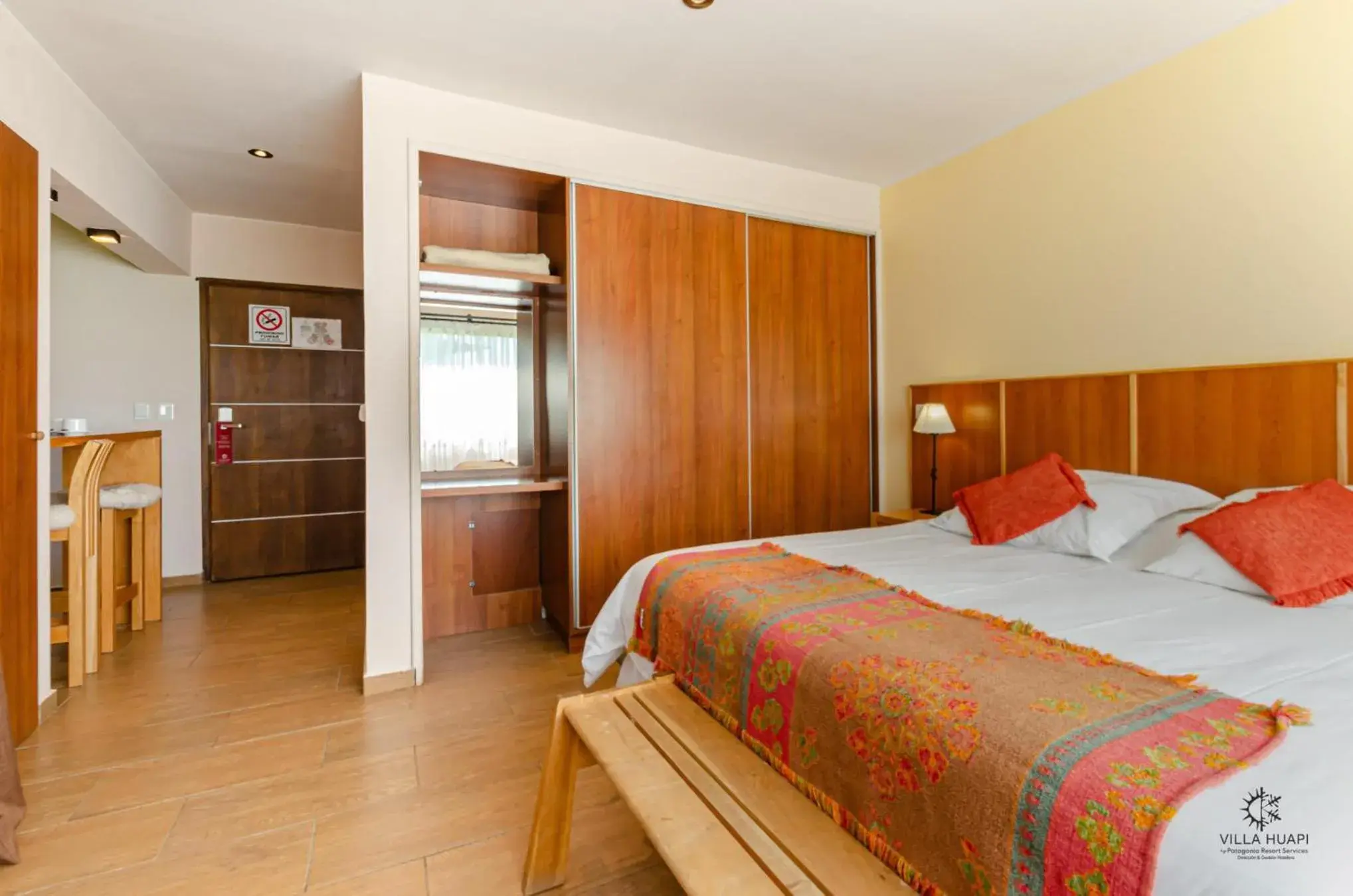 Bed in Villa Huapi Bed in Villa Huapi