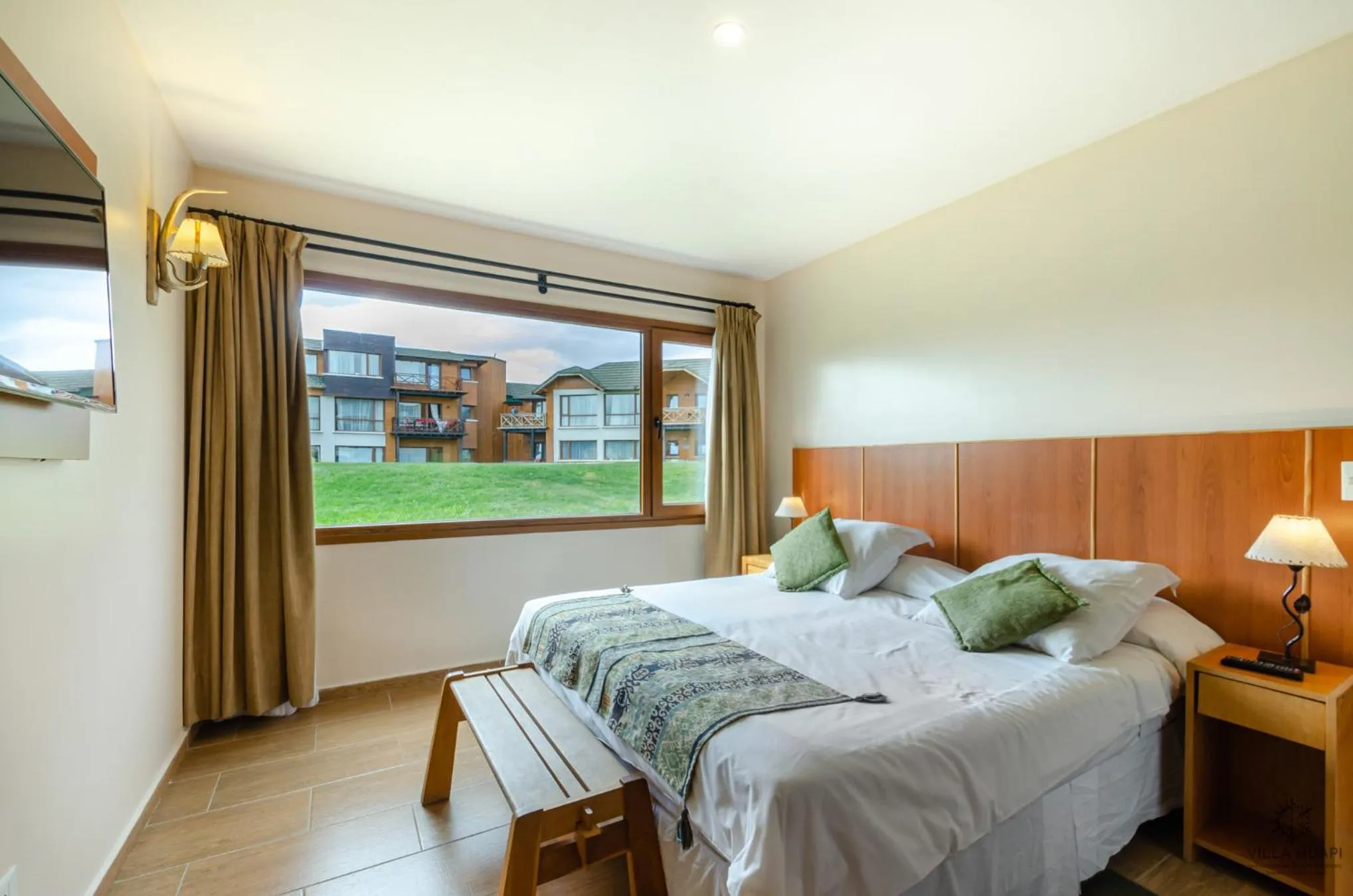 Bedroom, Bed in Villa Huapi