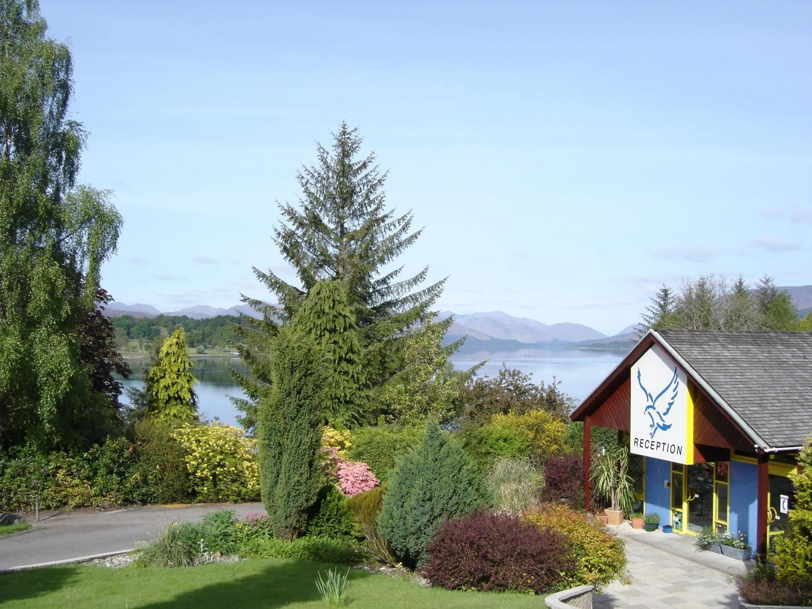 Facade/entrance in Linnhe Lochside Holidays