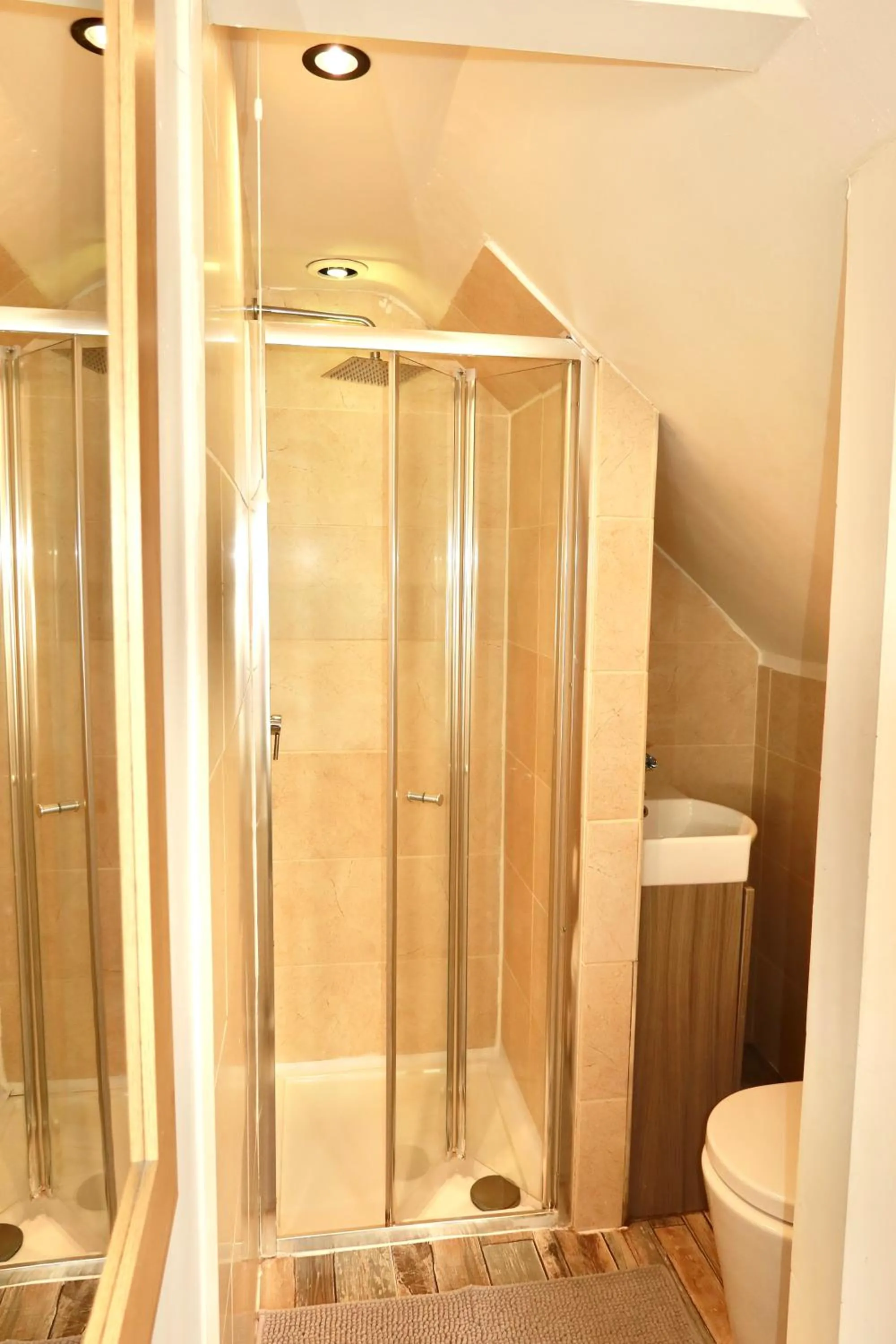 Toilet in Riverside Hotel