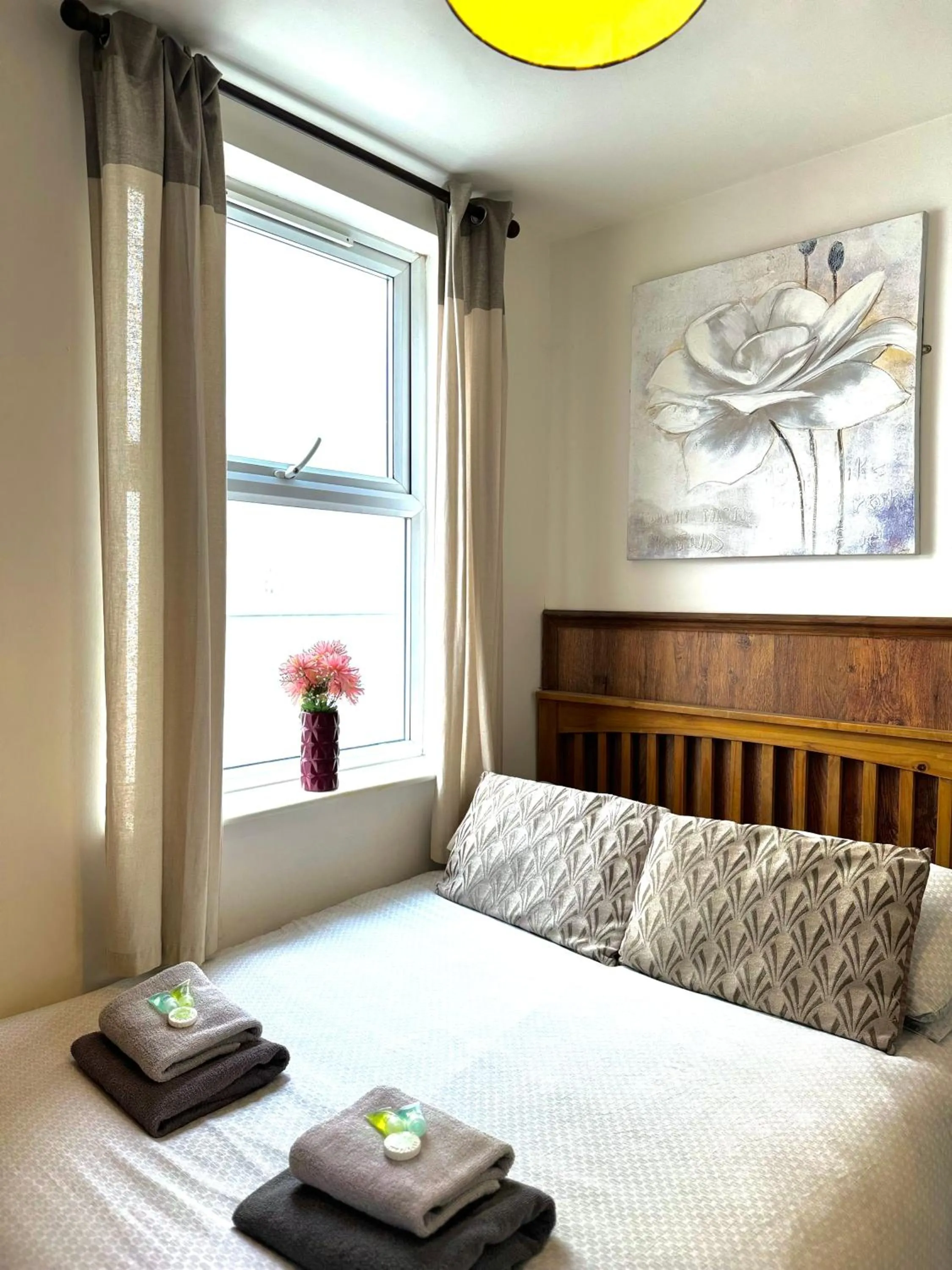Bed in Riverside Hotel