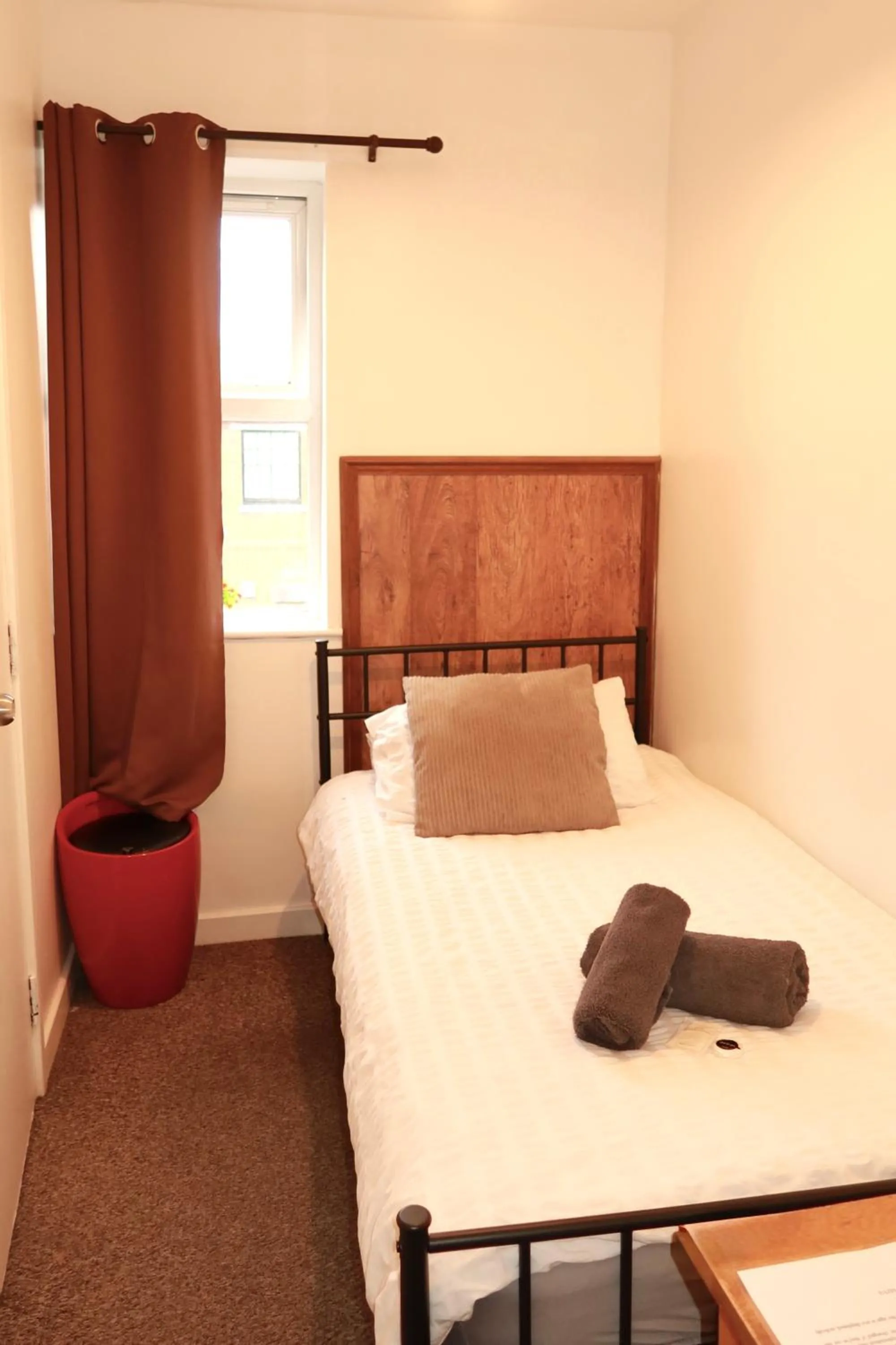 Bed in Riverside Hotel