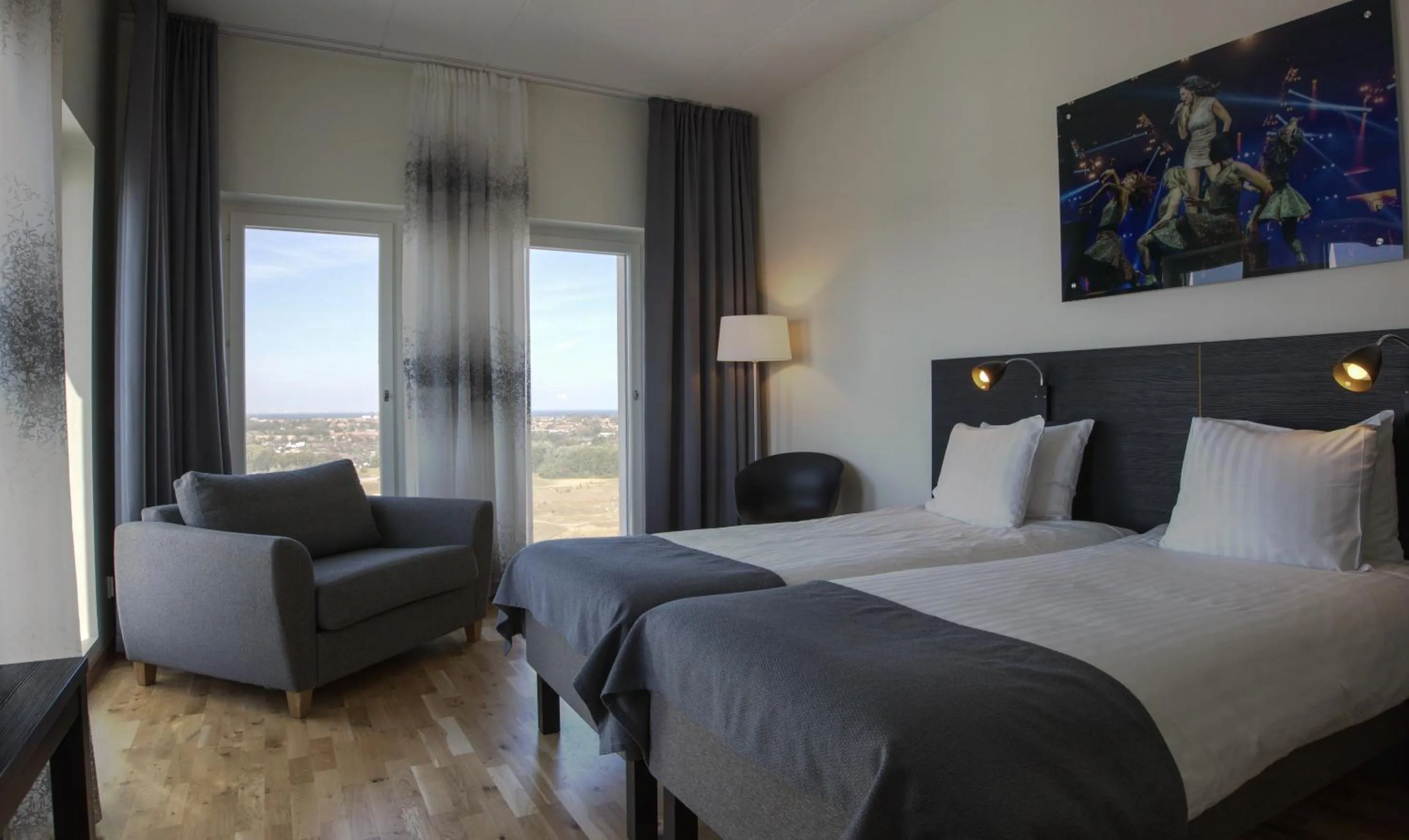 Bathroom, Bed in Best Western Malmo Arena Hotel