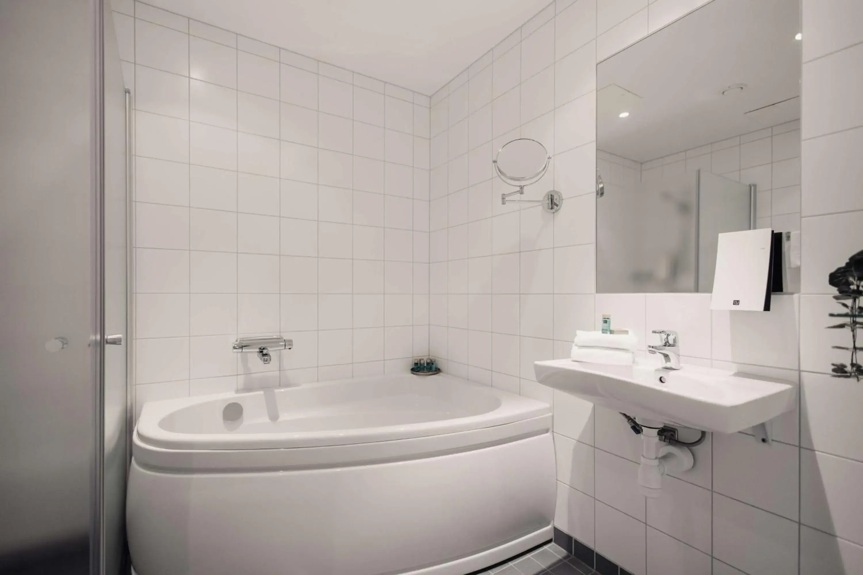 Bathroom in Best Western Malmo Arena Hotel Bathroom in Best Western Malmo Arena Hotel