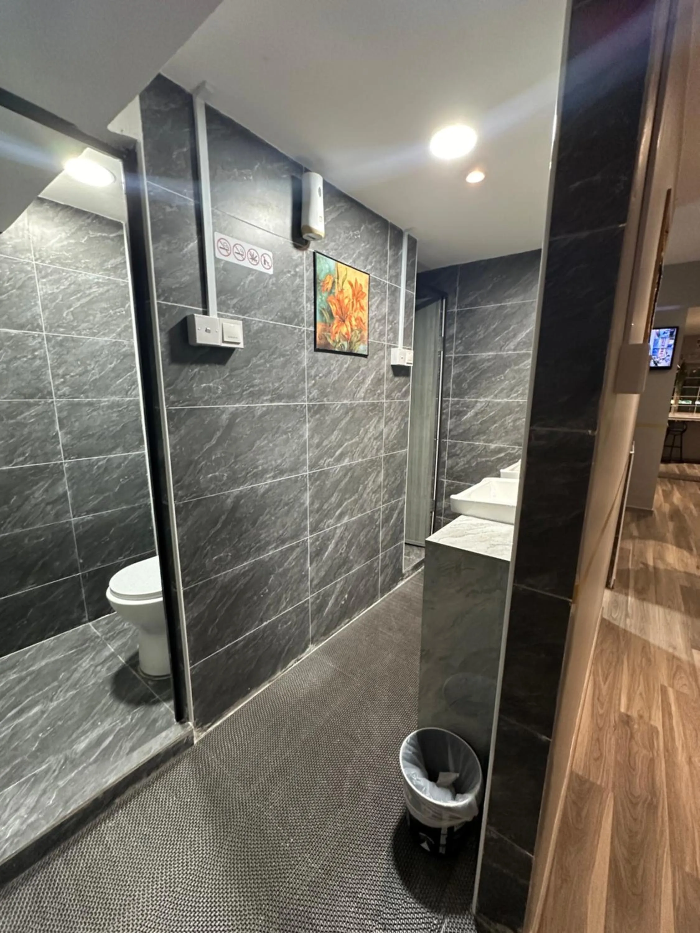 Shower in SS Grey House