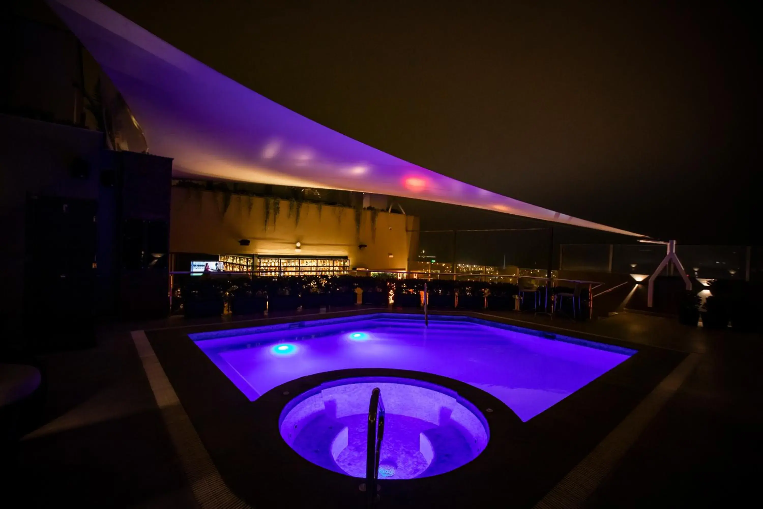 Pool view in Wyndham Costa del Sol Lima City Pool view in Wyndham Costa del Sol Lima City