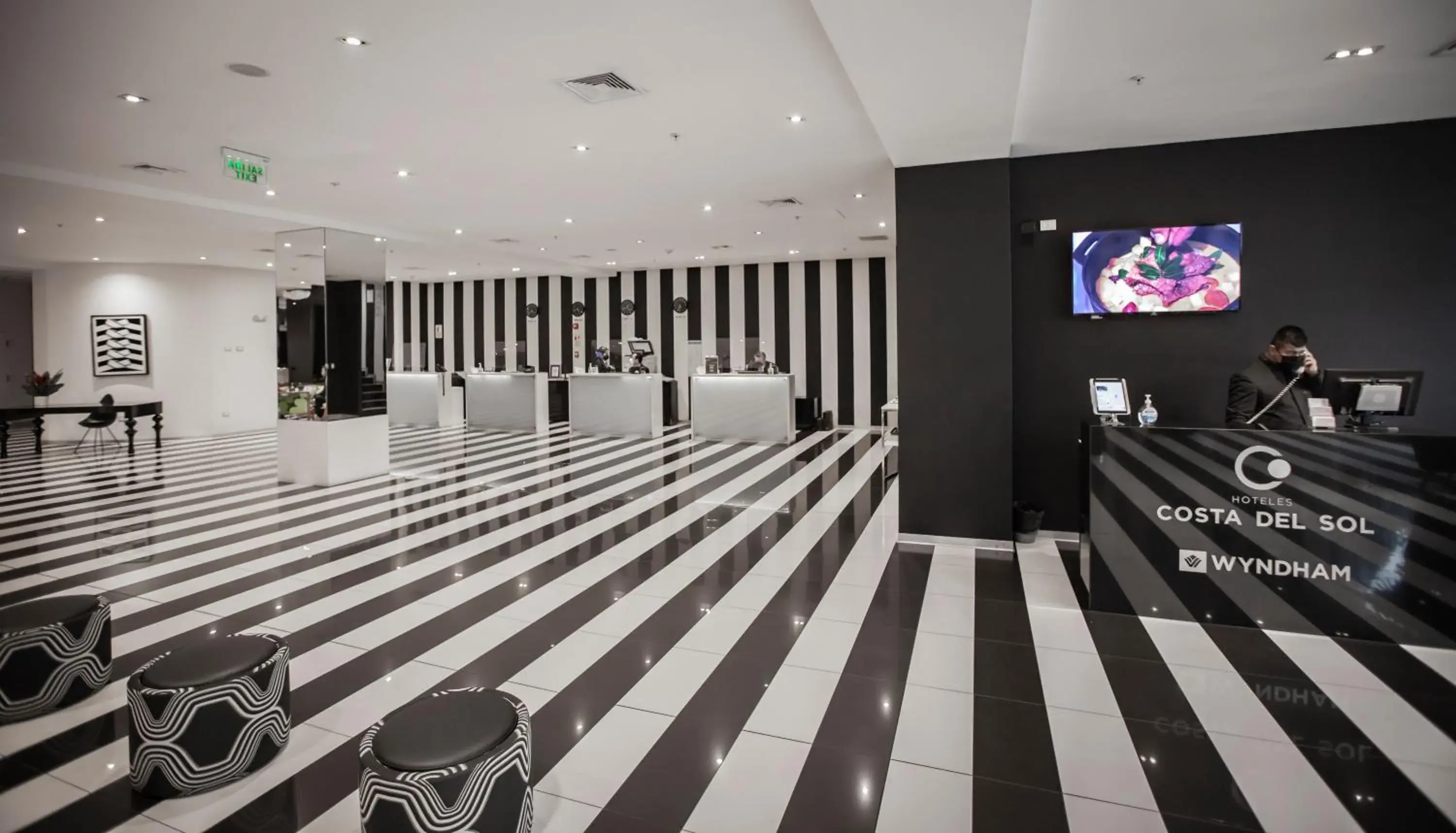 Lobby or reception in Wyndham Costa del Sol Lima City Lobby or reception in Wyndham Costa del Sol Lima City