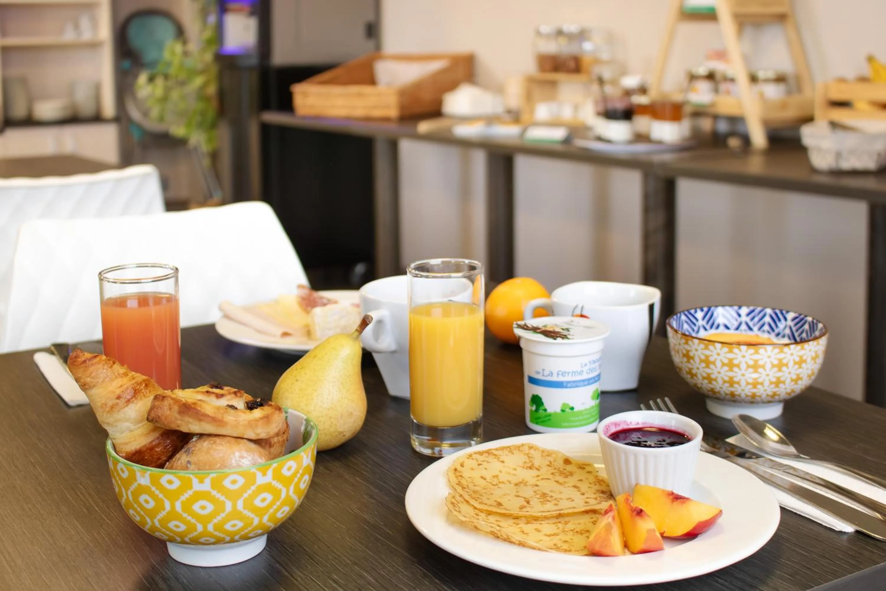 Breakfast in Brit Hotel Dieppe