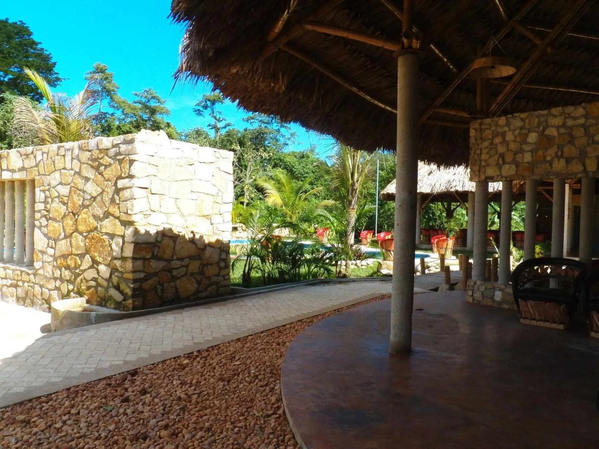 Facade/entrance in AXKAN PALENQUE, ALBERCAS, GASTRONOMIA MAR y TIERRA & TRAVEL AGENCY