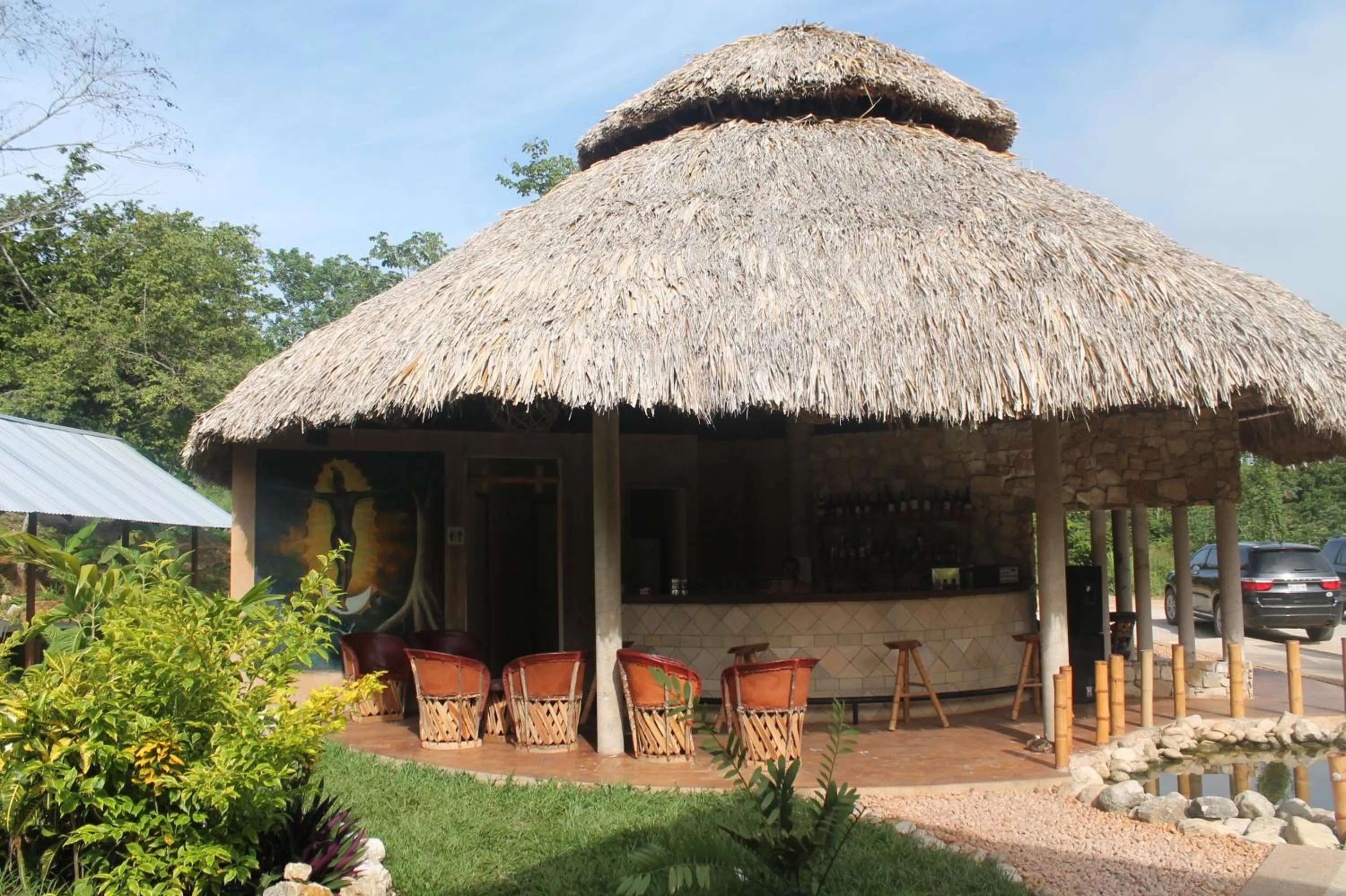 Lounge or bar in AXKAN PALENQUE, ALBERCAS, GASTRONOMIA MAR y TIERRA & TRAVEL AGENCY