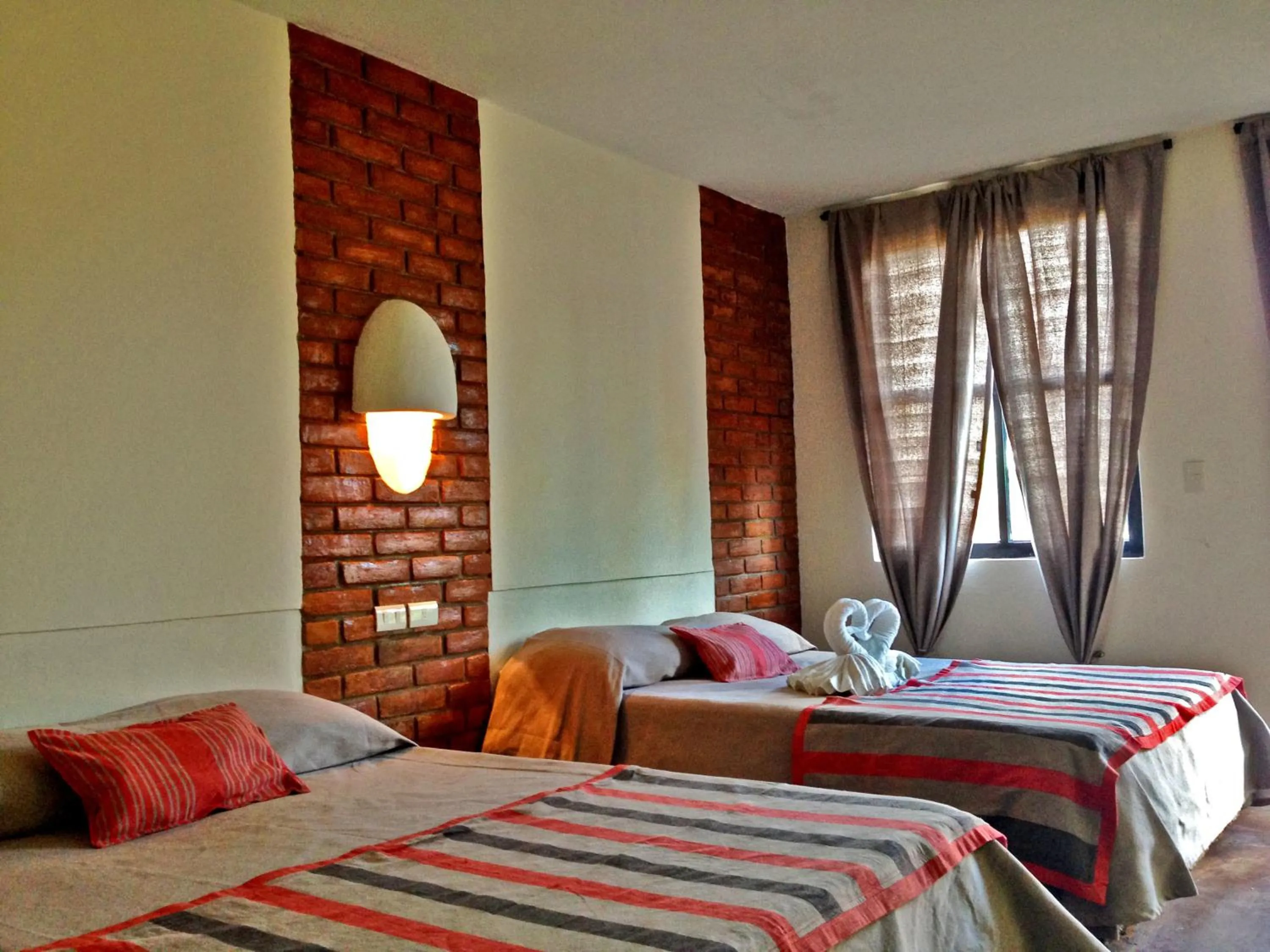 Bedroom, Bed in AXKAN PALENQUE, ALBERCAS, GASTRONOMIA MAR y TIERRA & TRAVEL AGENCY