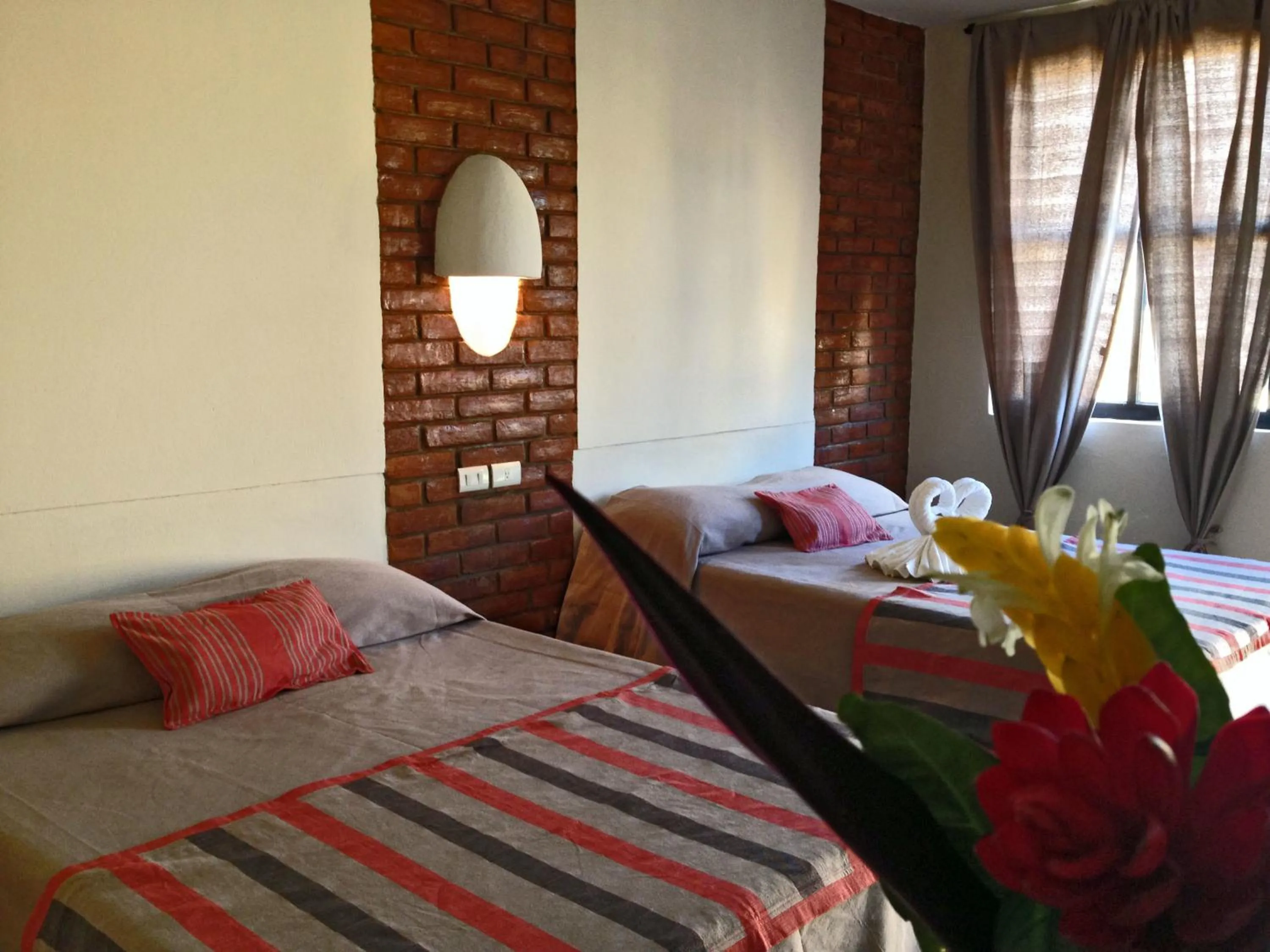 Bedroom, Bed in AXKAN PALENQUE, ALBERCAS, GASTRONOMIA MAR y TIERRA & TRAVEL AGENCY